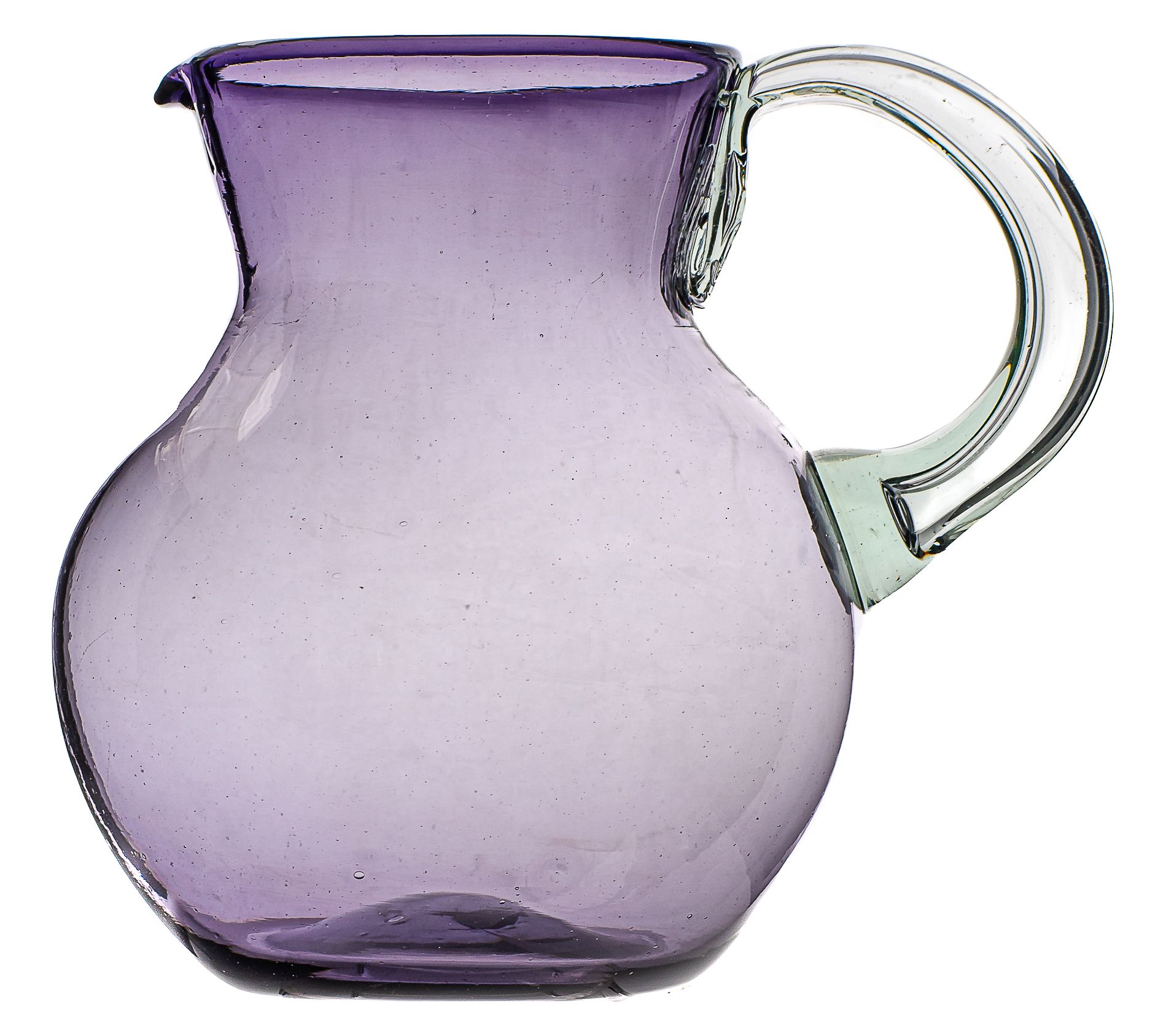 10 Strawberry Street Morado Mexican Glassware,Pitcher