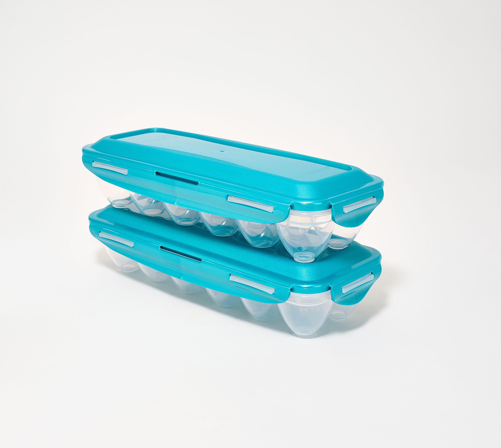 LocknLock Set of (2) 12-Count Egg Keepers w/ Locking Lids