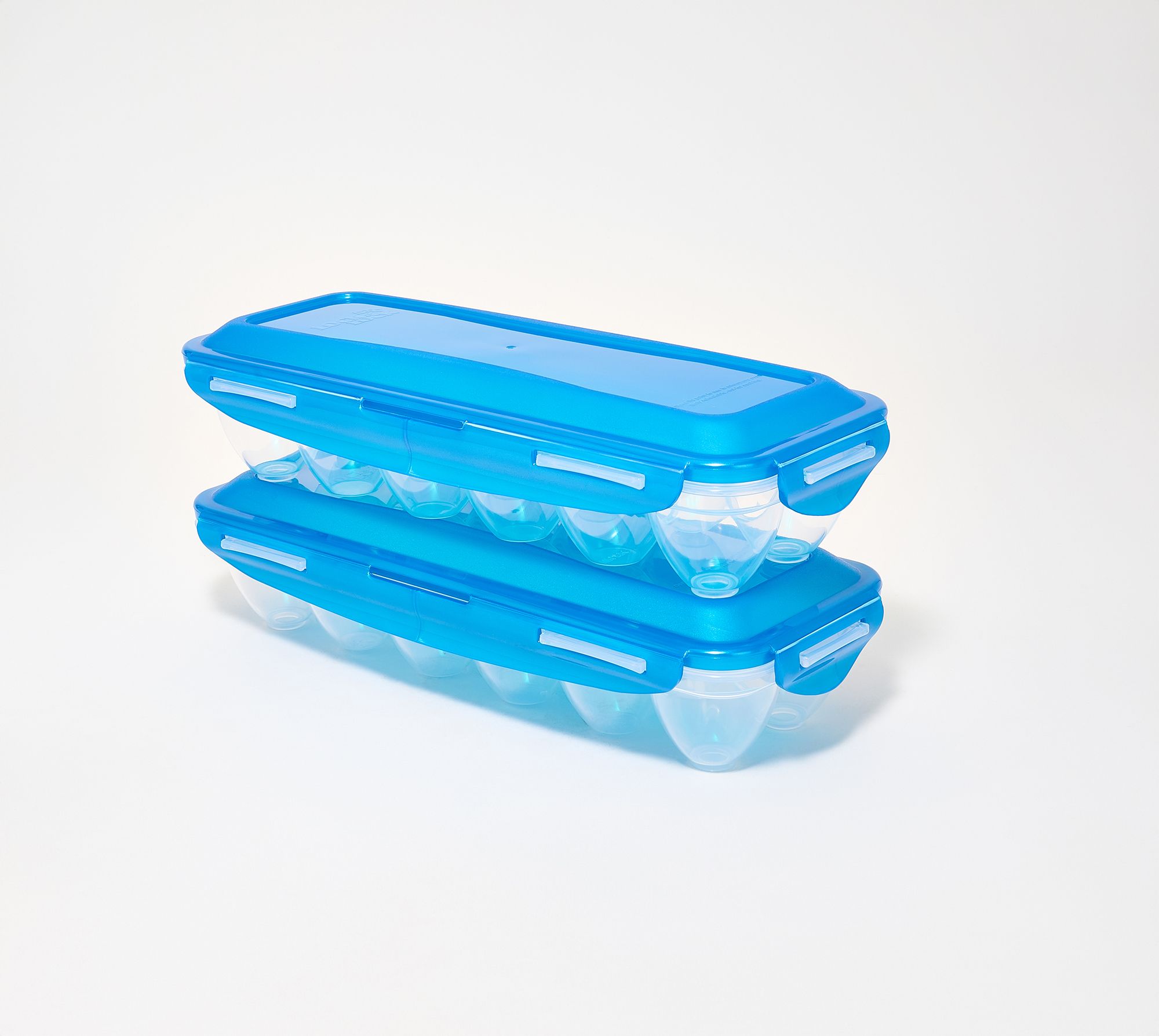LocknLock Set of (2) 12-Count Egg Keepers w/ Locking Lids