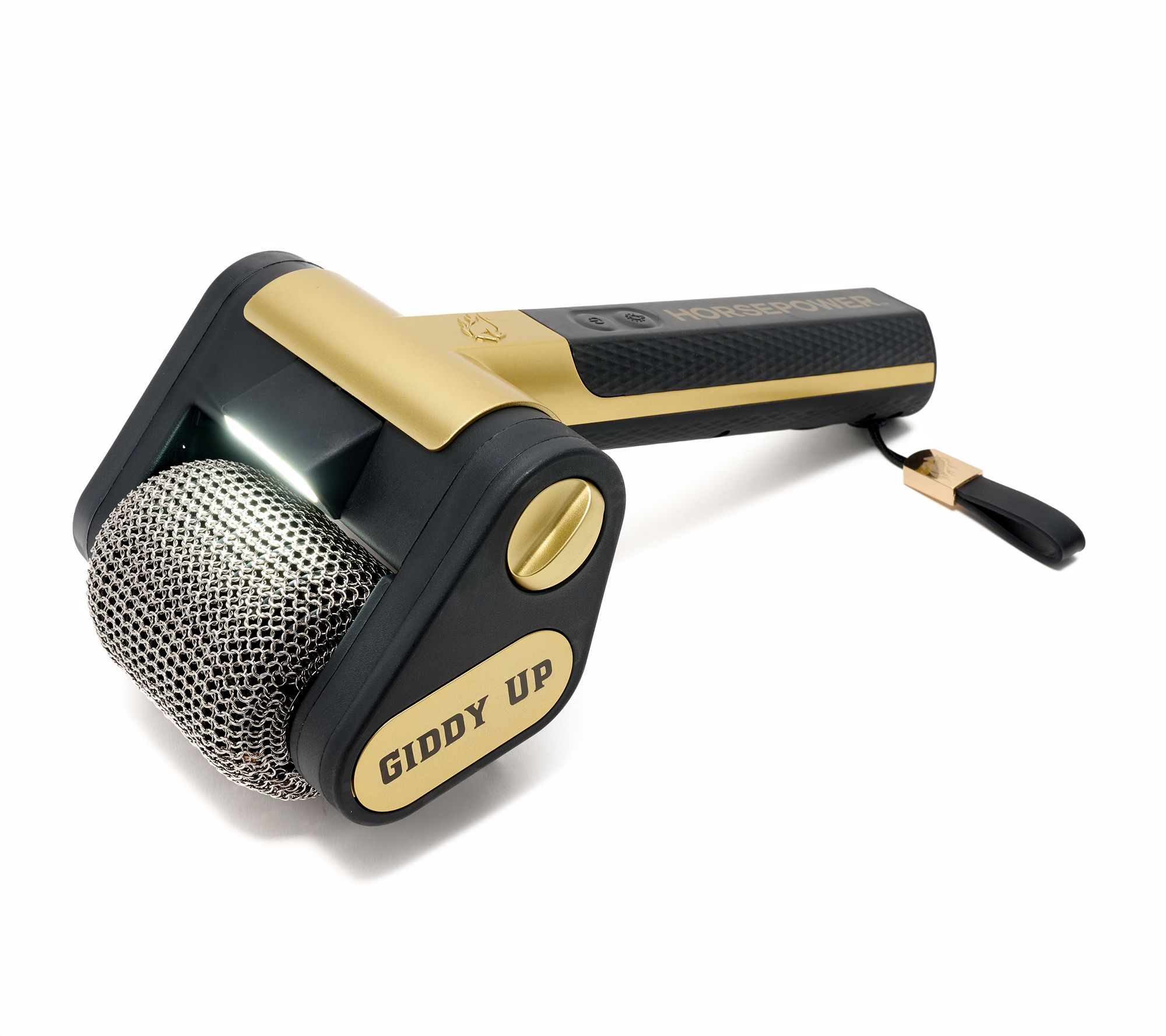 Horsepower Giddy Up Gold Rechargeable Bristleless Grill Brush