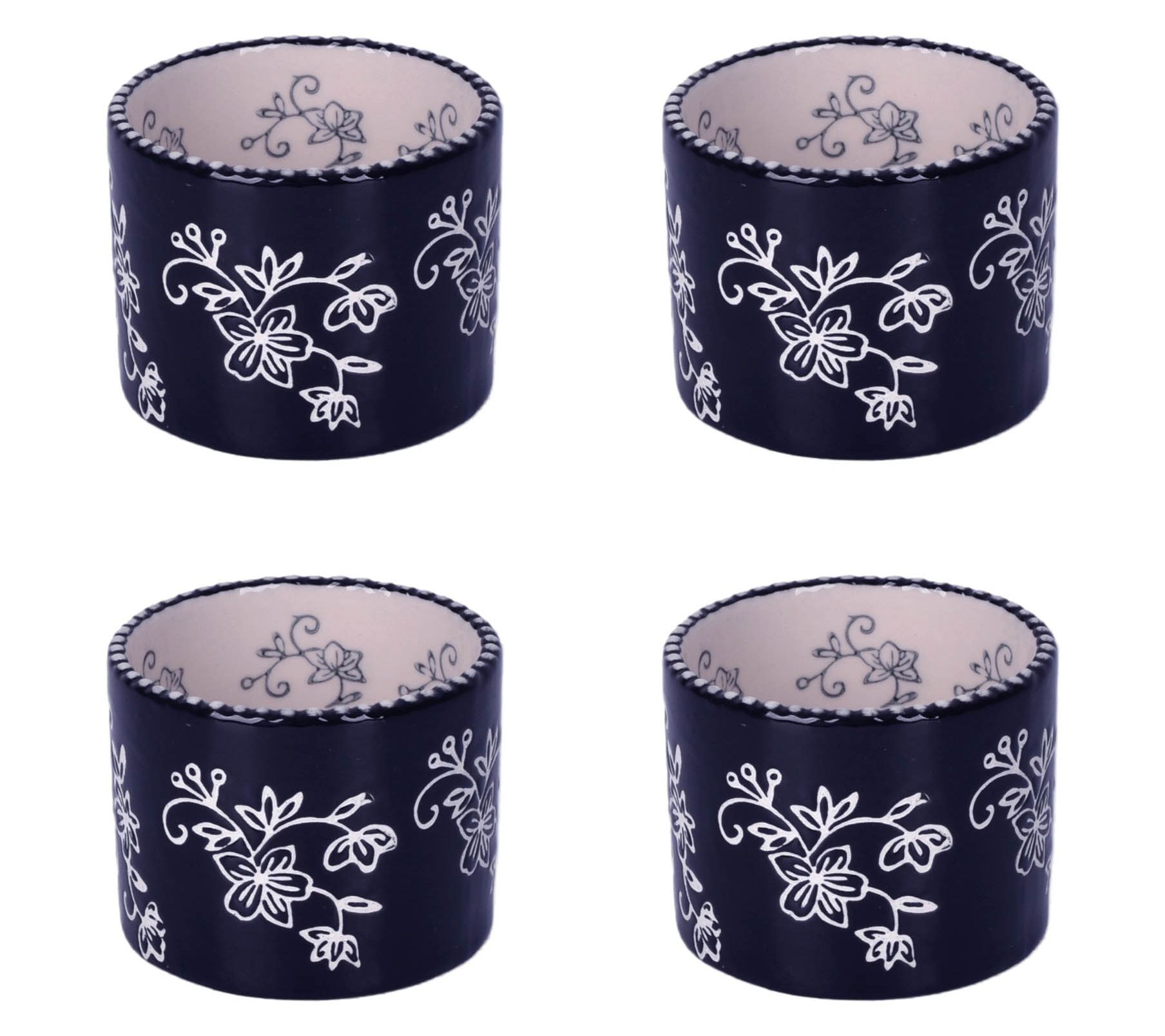  Temp-tations Set of 4 6-oz Deep Dish Dip Bowls