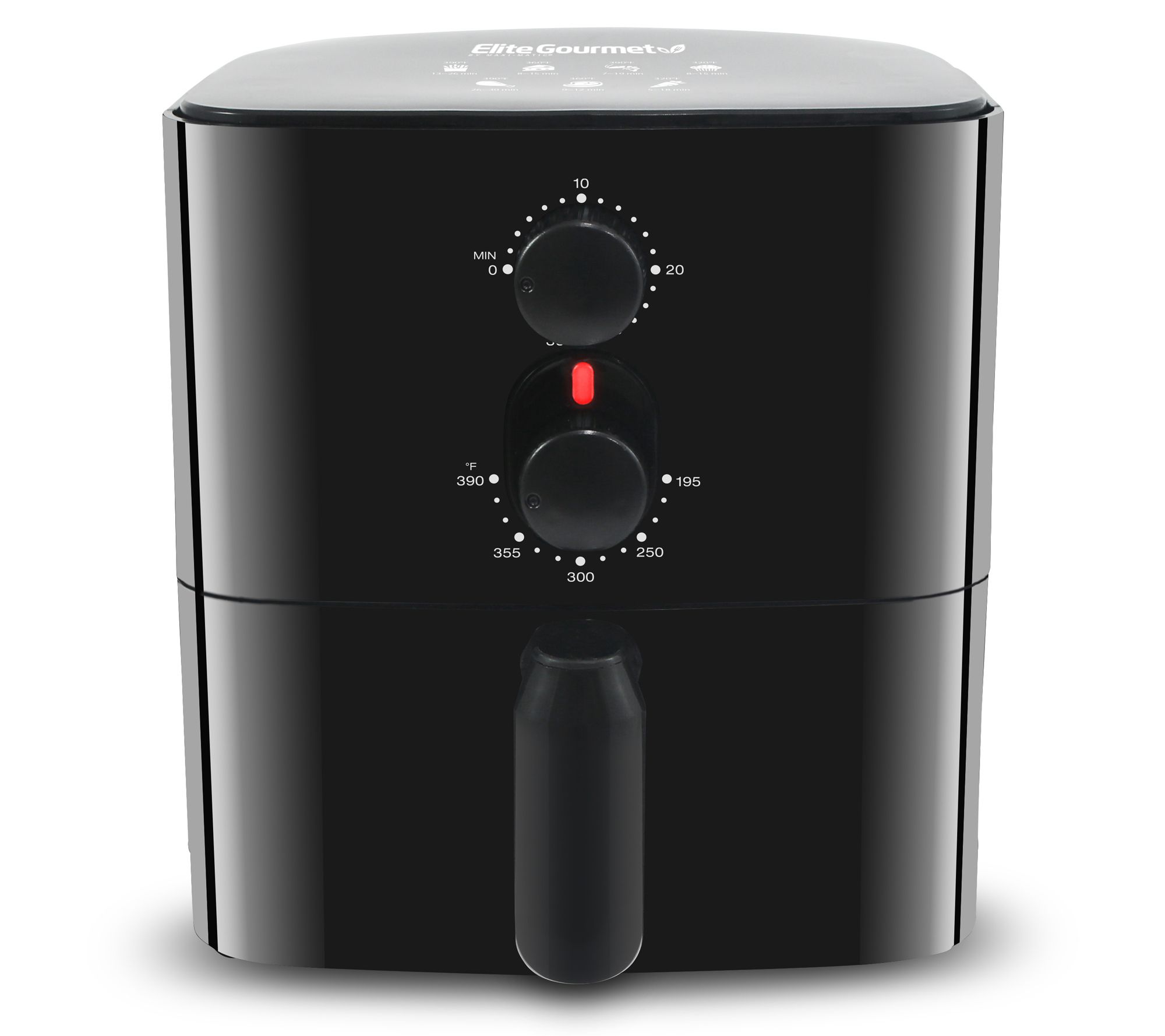 4 Qt. Electric Hot Air Fryer with Timer & Temperature Controls EAF4617 –  Shop Elite Gourmet - Small Kitchen Appliances