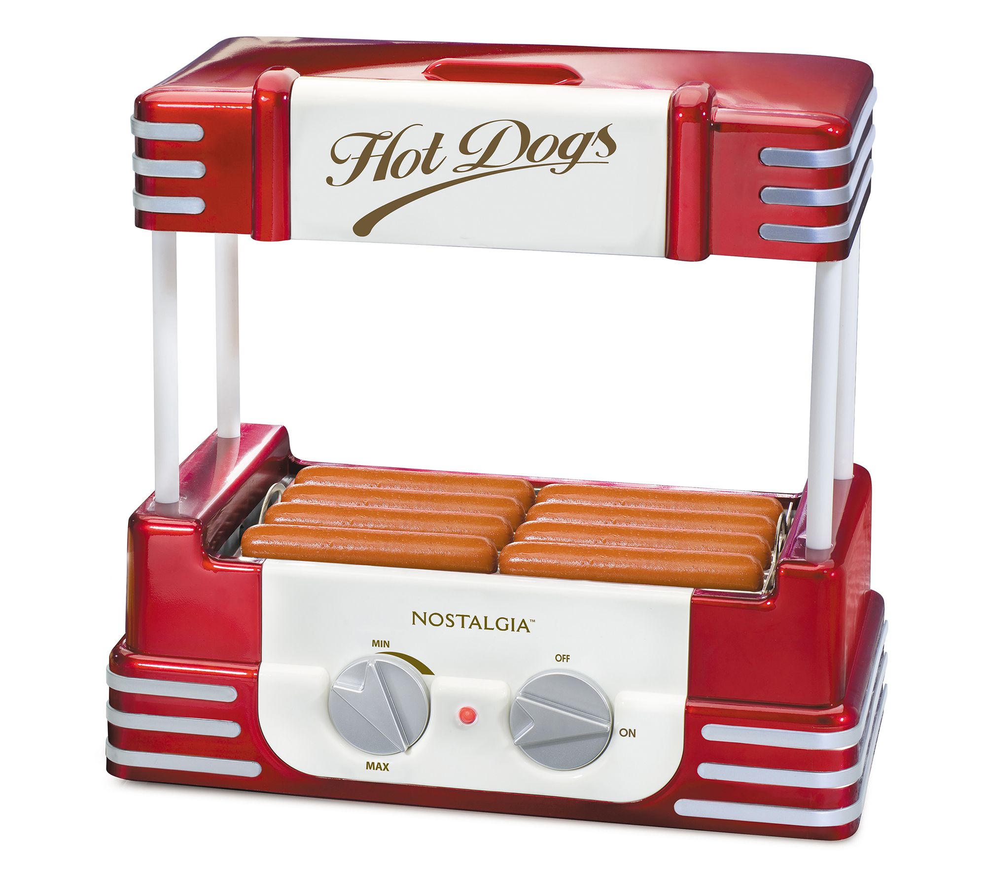 Nostalgia Hot Dog Roller and Bun Warmer