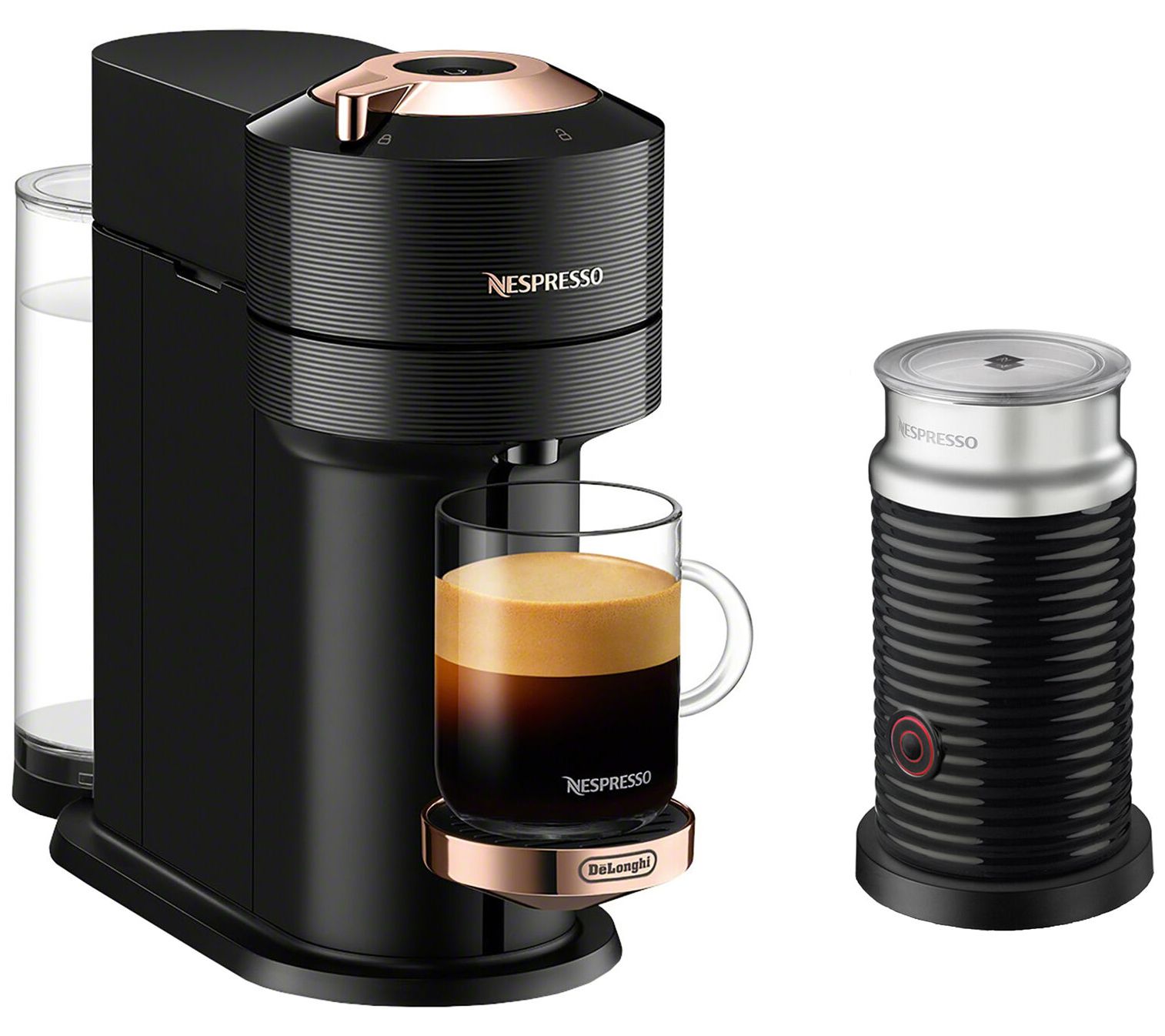 Nespresso Next Coffee and Espresso Makerw/ Aeroccino - QVC.com