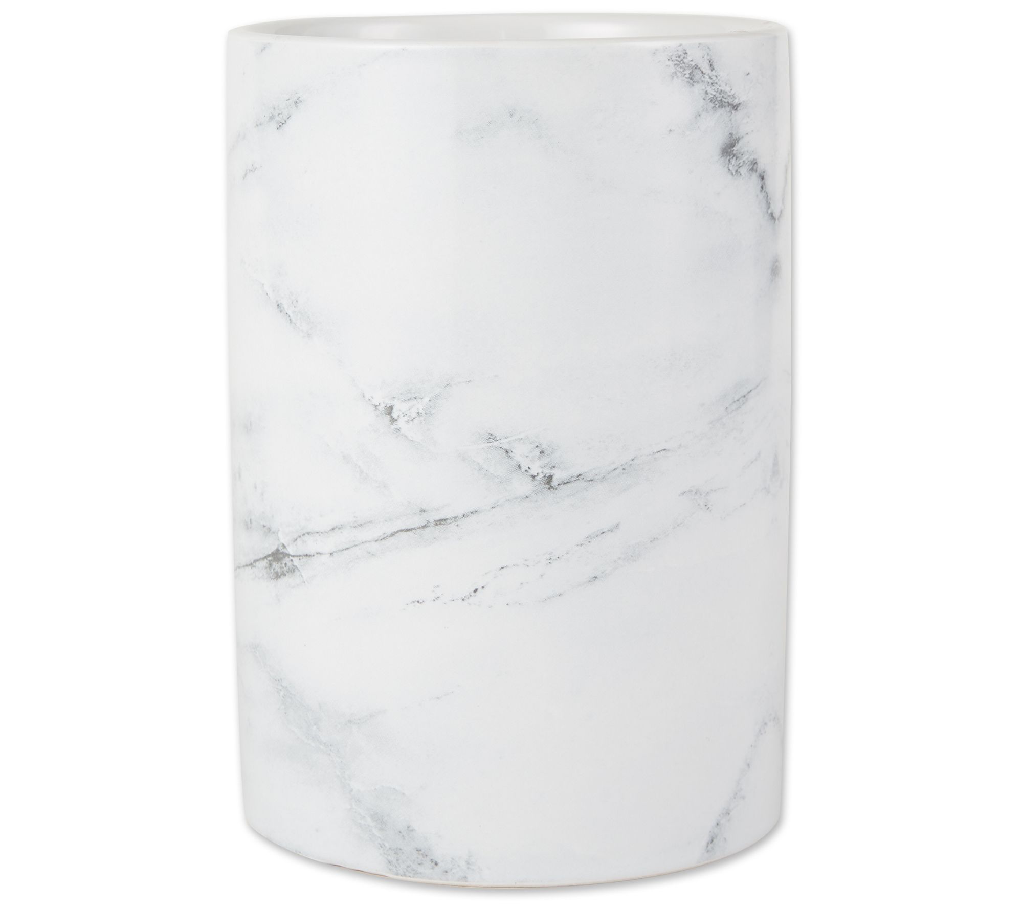 Design Imports Marble Ceramic Utensil Holder