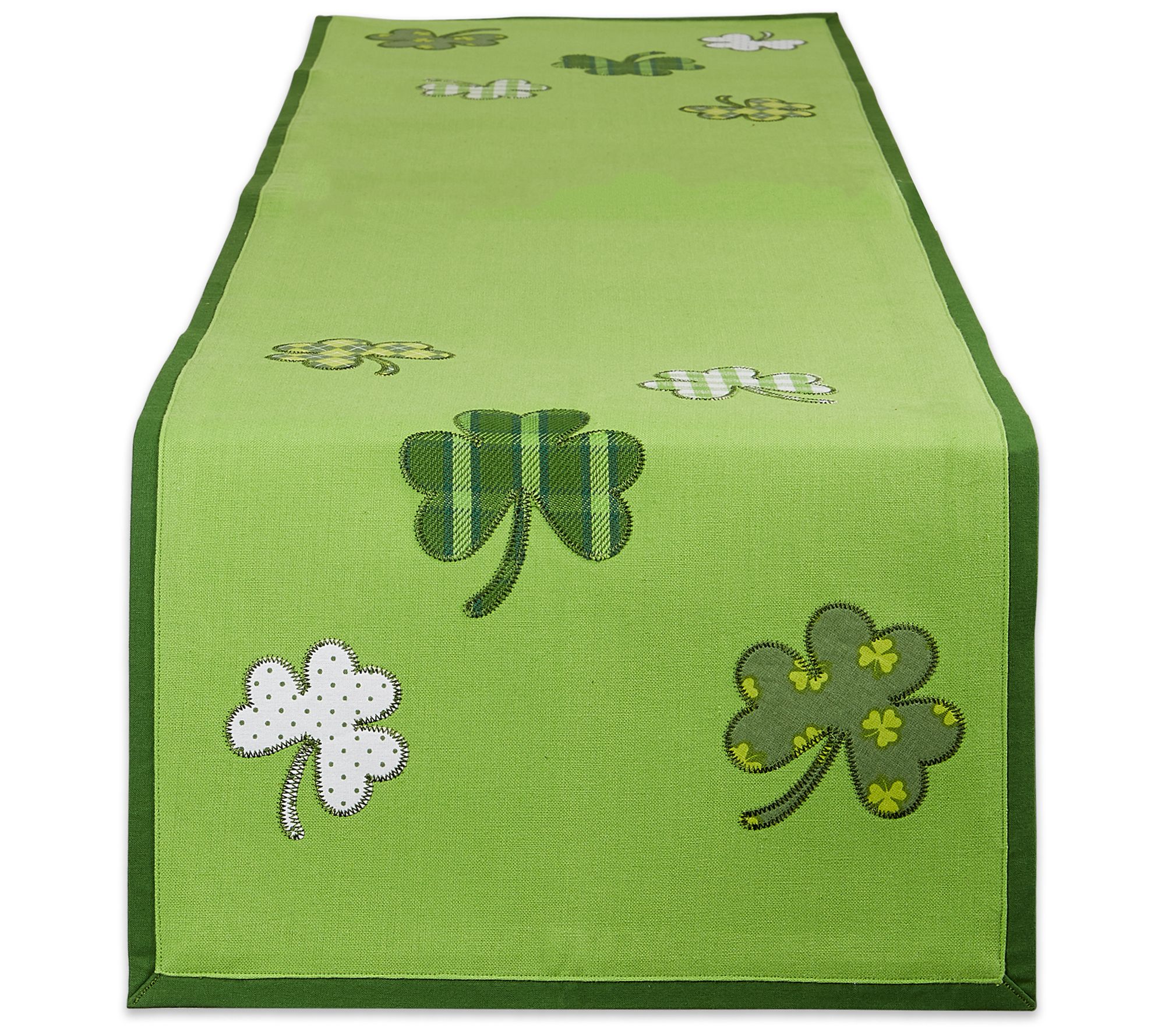 Design Imports 14" x 108" Lucky Day St. Patrick's Table Runner