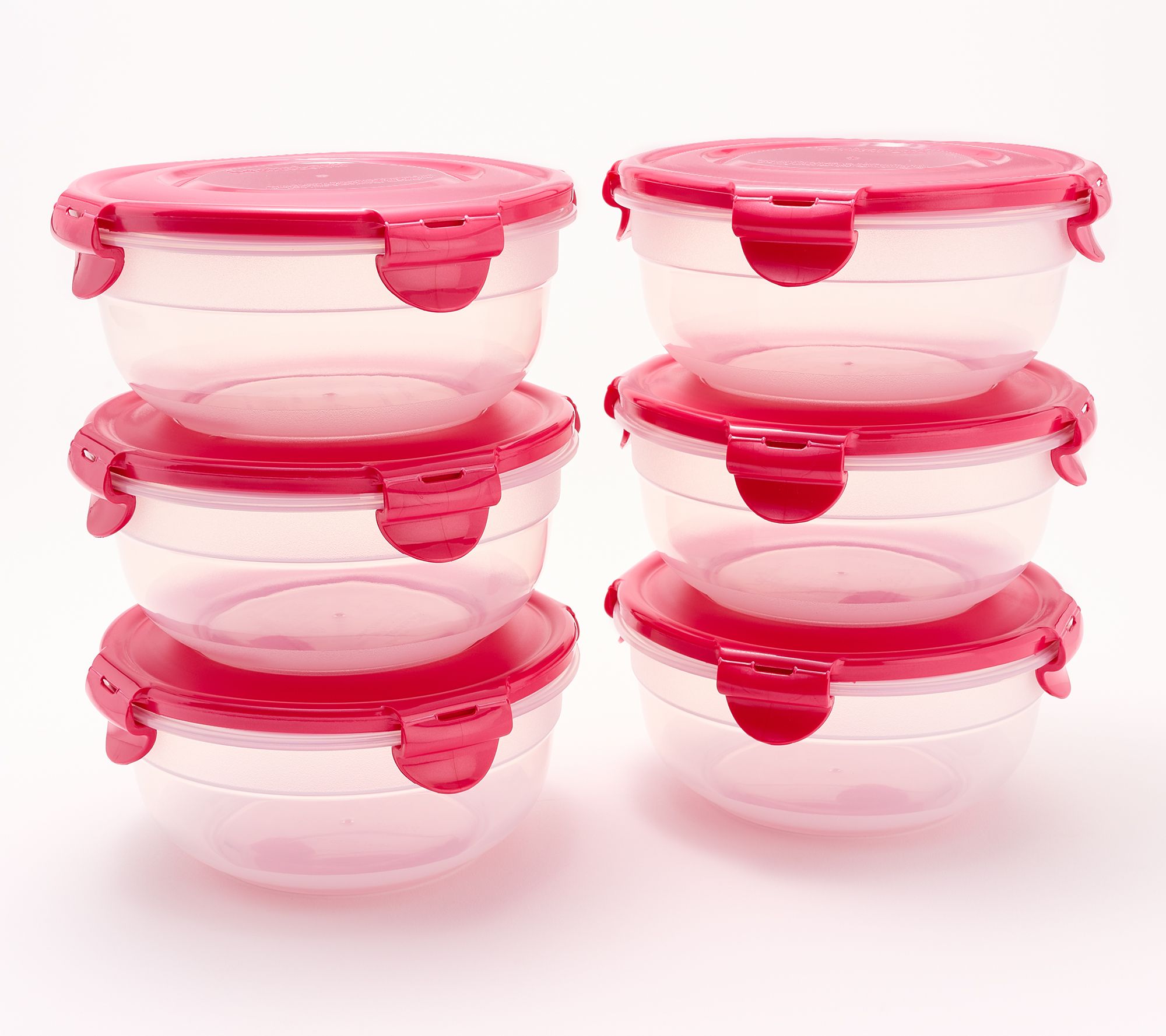 LocknLock Set of (6) 3-Cup Nesting Bowls - QVC.com