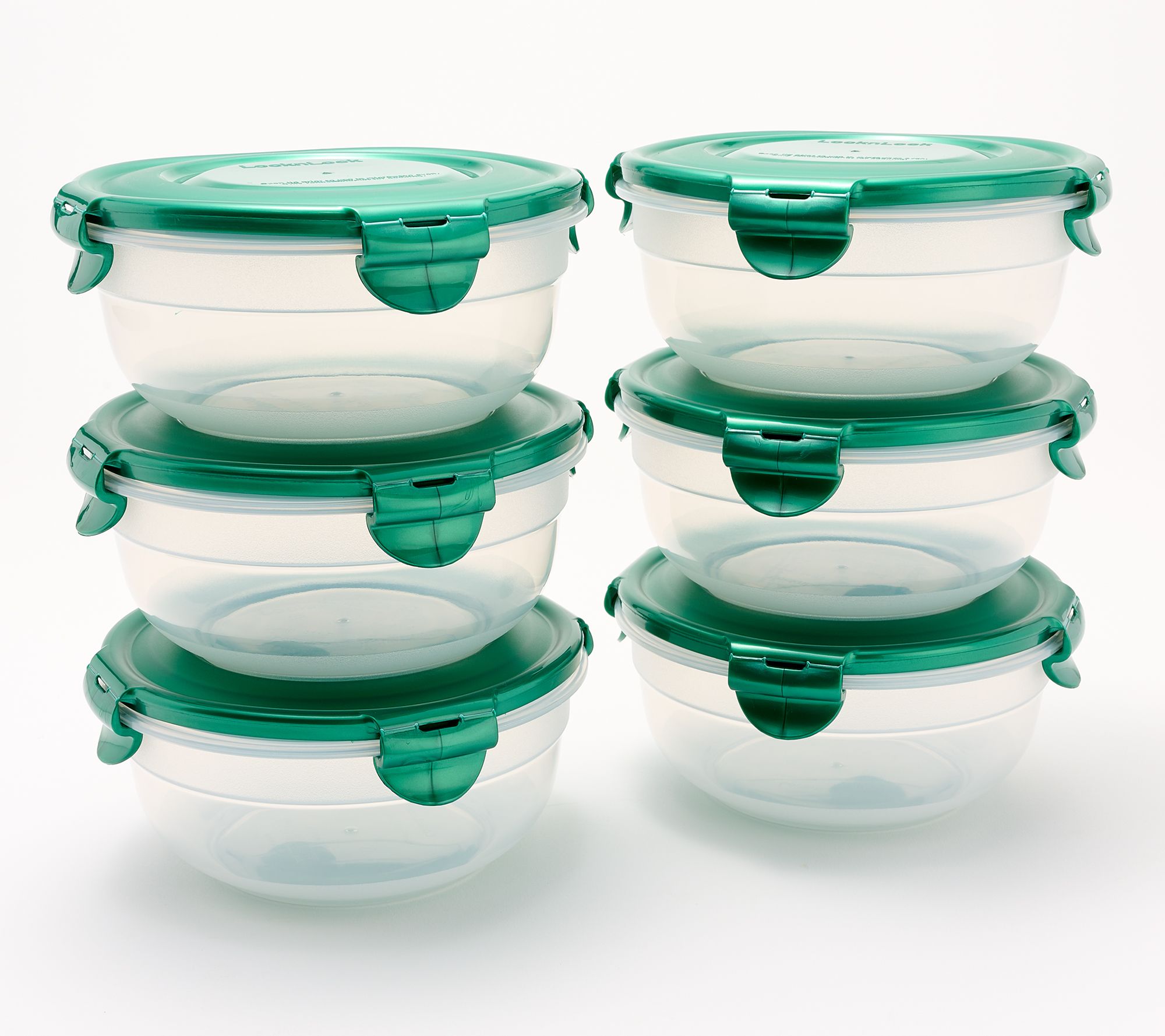 LocknLock Set of (6) 3-Cup Nesting Bowls - QVC.com