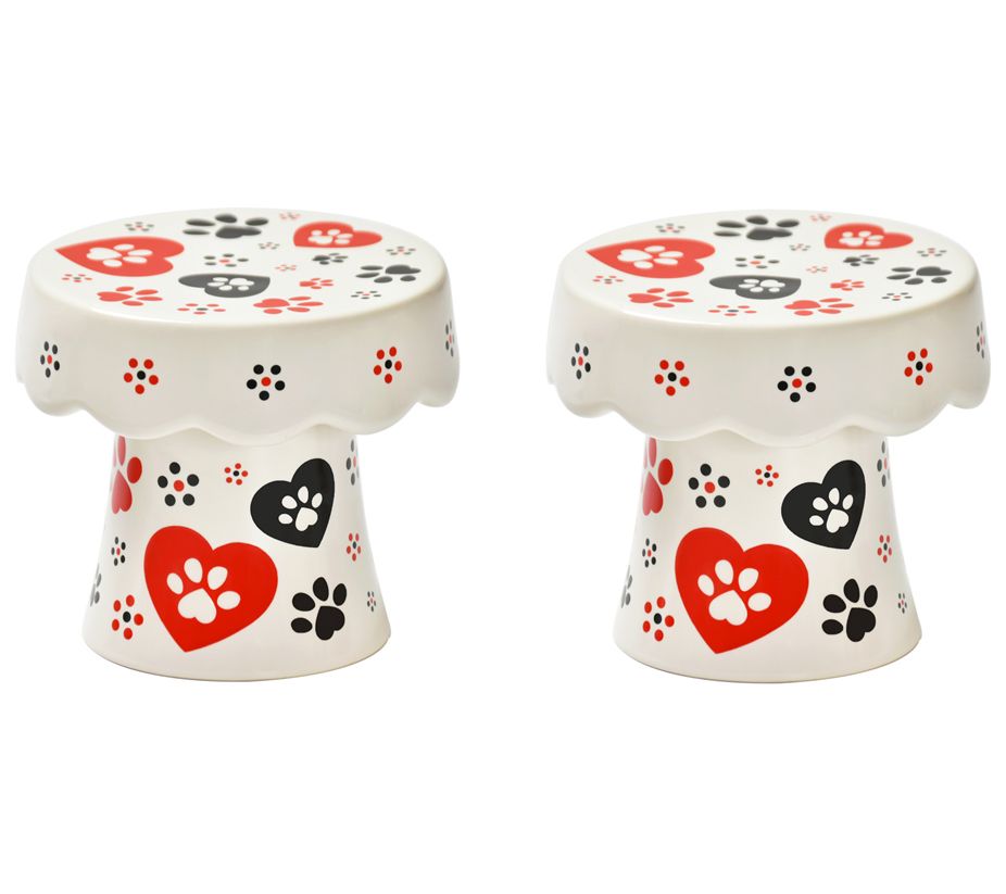 Temp-tations Seasonal Set of 2 Cupcake Stands
