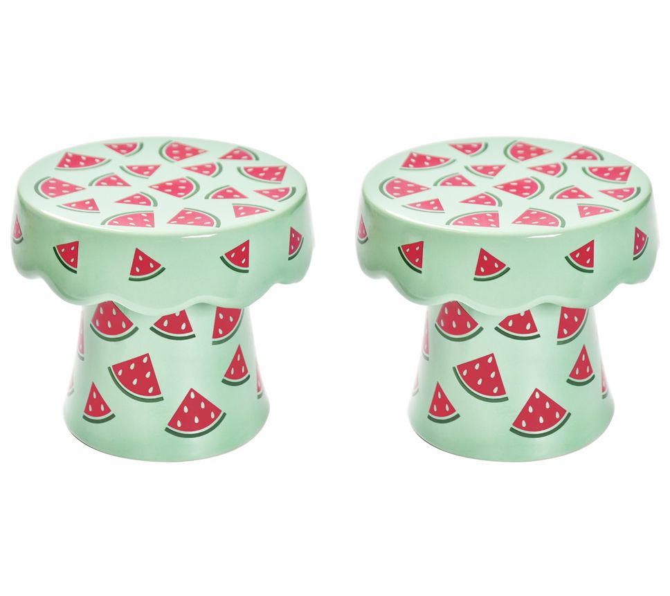 Temp-tations Seasonal Set of 2 Cupcake Stands