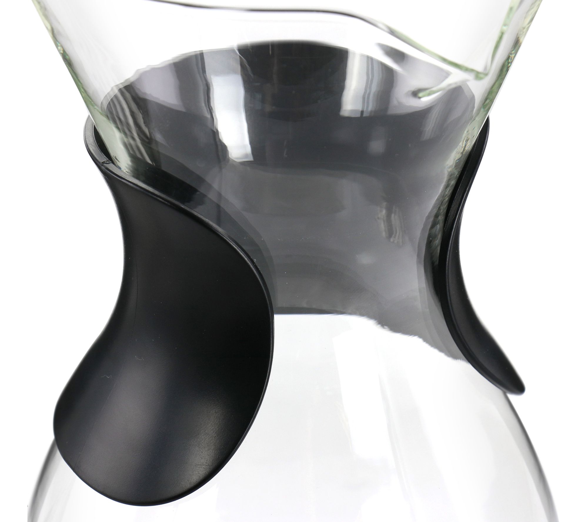 London Sip 8-Cup Glass Pour Over Carafe with Reusable Filter ,Clear