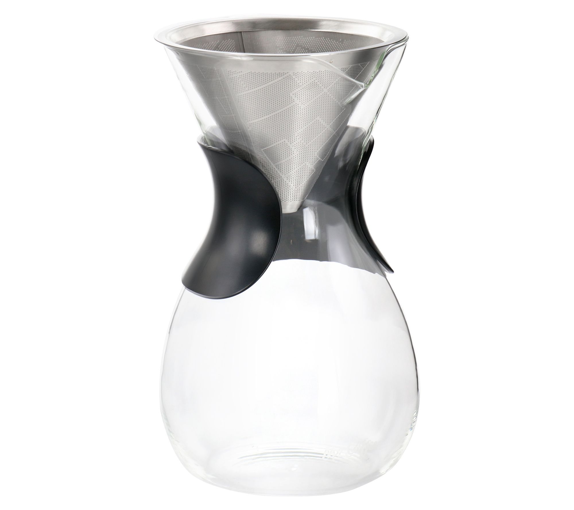 London Sip Glass Pour Over Carafe & Reusable Filter
