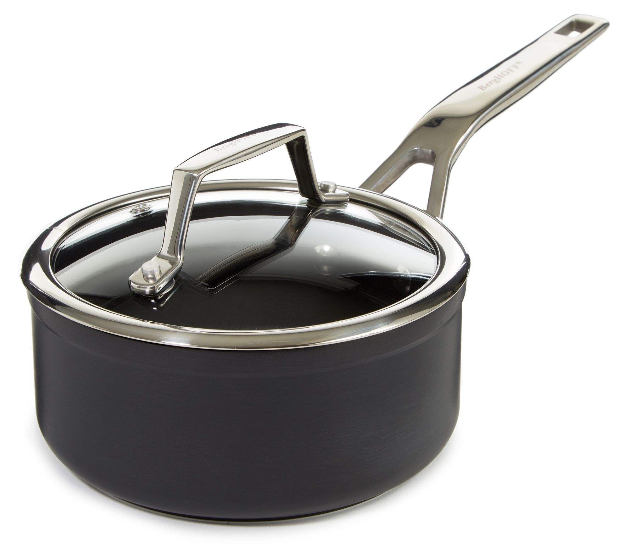 BergHOFF Essentials Hard Anodized Nonstick Saucepan with Lid