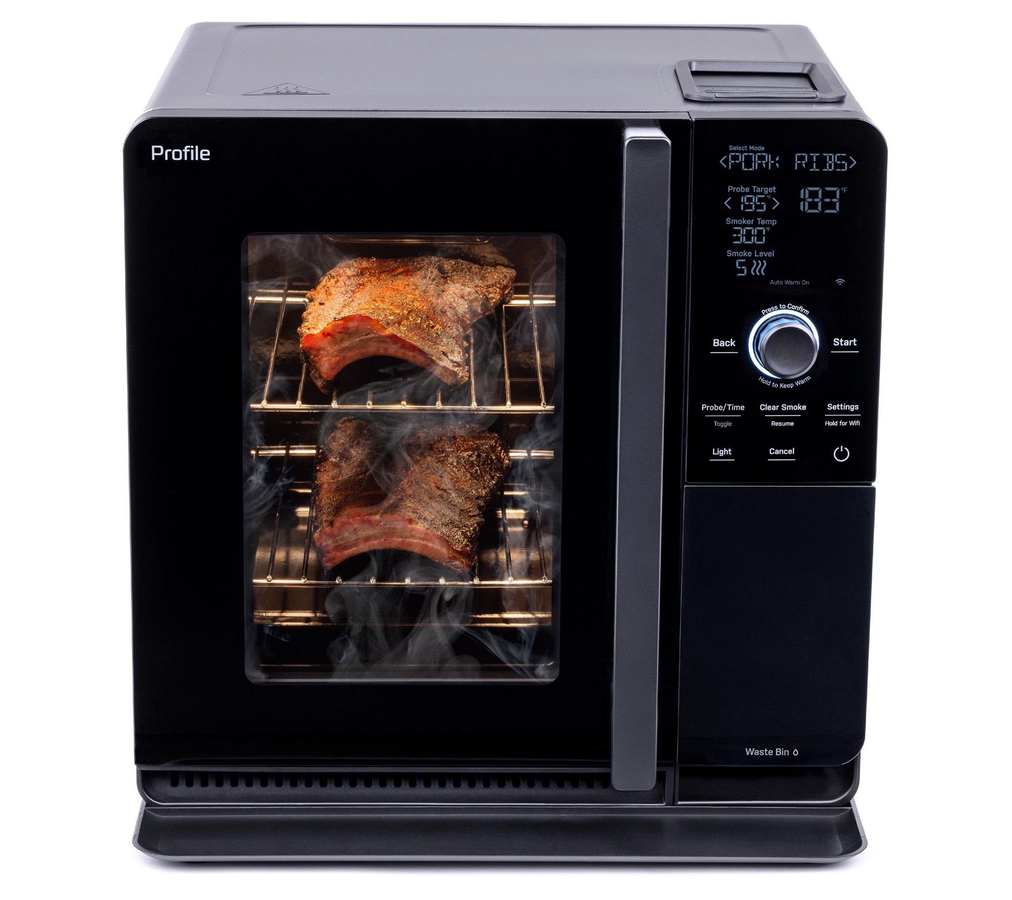 GE Profile Smart Indoor Smoker w/ Active SmokeFiltration