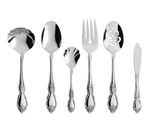 Oneida Louisiana 6 Piece Fine Flatware ServingSet