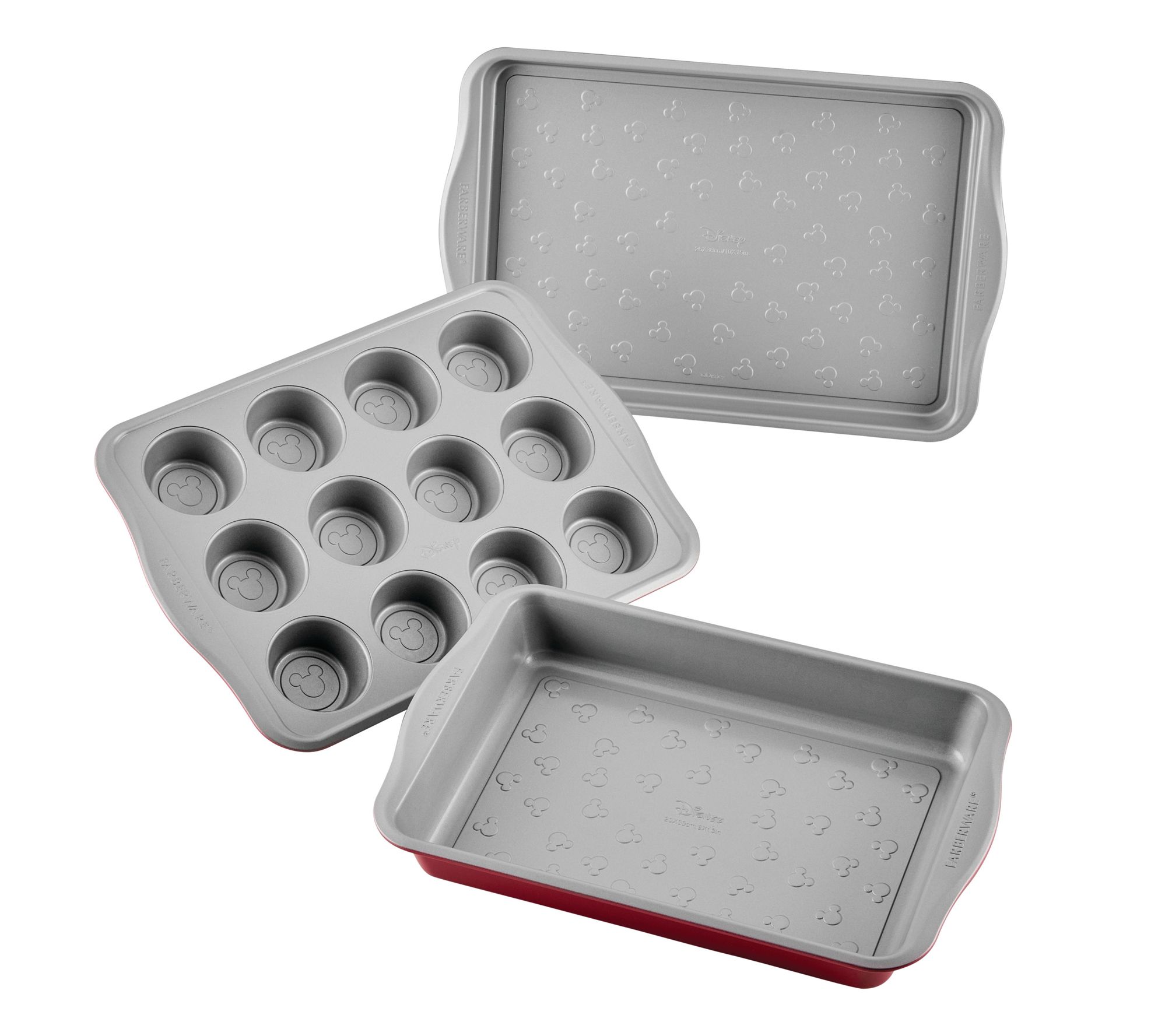 Farberware Disney Bake with Mickey Mouse 3-Piece Bakeware Set