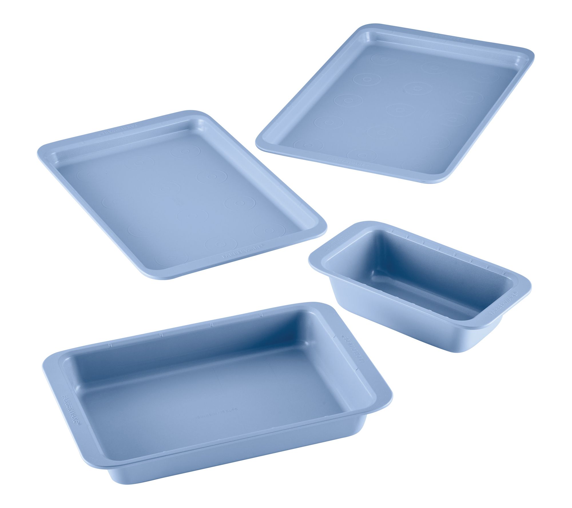 Farberware Easy Solutions Nonstick Bakeware Baking Pan 4-Pc Se
