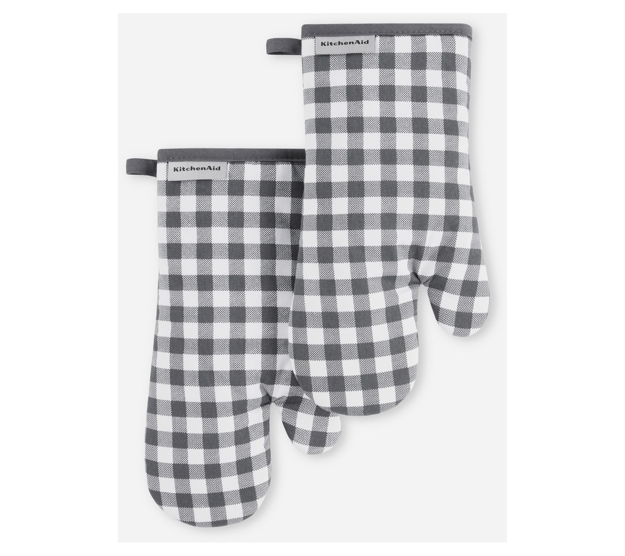 KitchenAid Gingham Oven Mitt 2-Pack Set