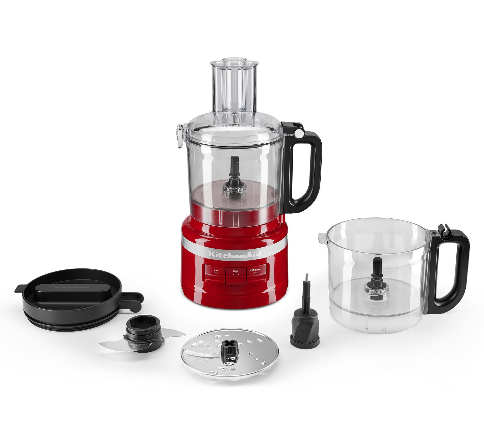  KitchenAid 7-Cup Food Processor with Extra Bowl and Lid