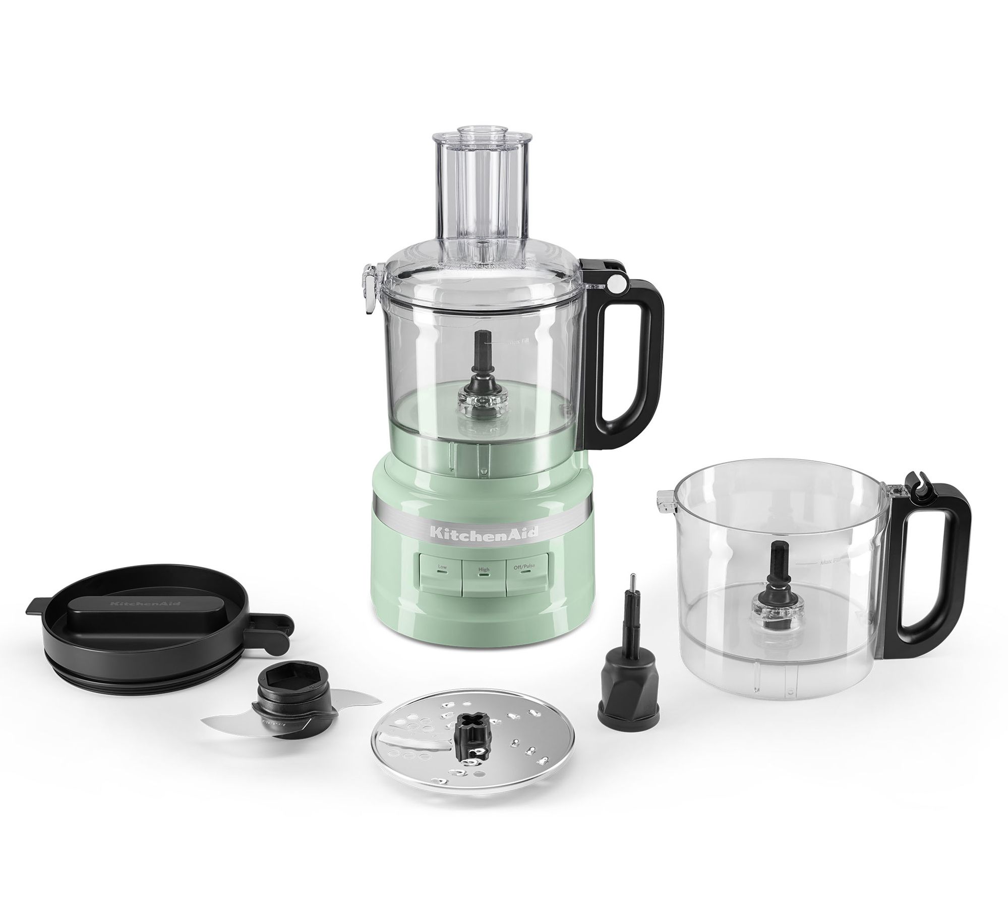 KitchenAid 7-Cup Food Processor with Extra Bowl and Lid