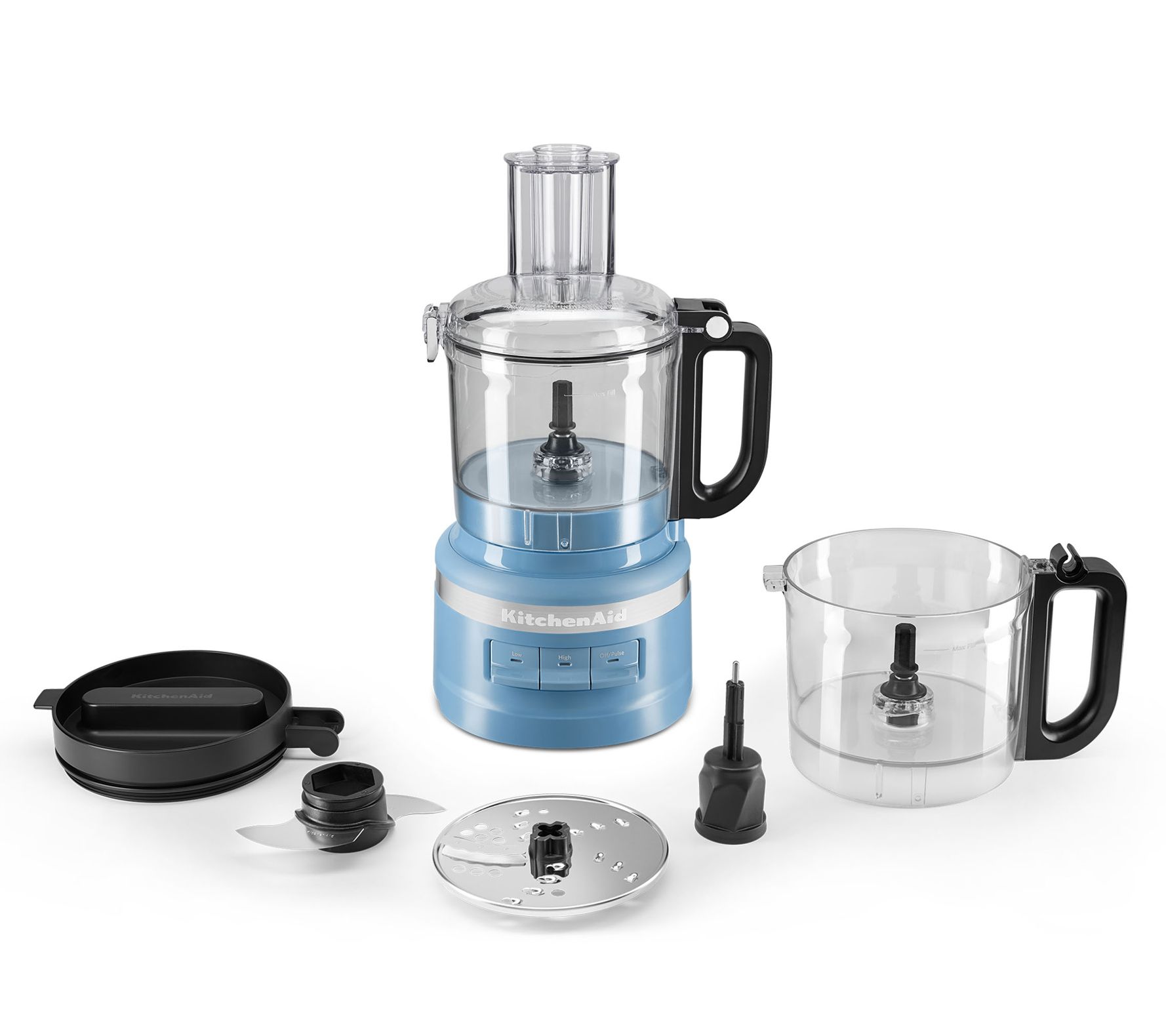 KitchenAid 7-Cup Food Processor with Extra Bowl and Lid