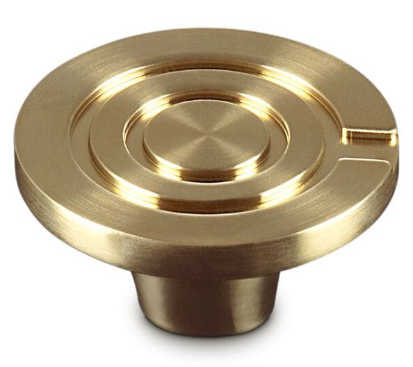 Le Creuset Crucible Knob 55M, Light Gold