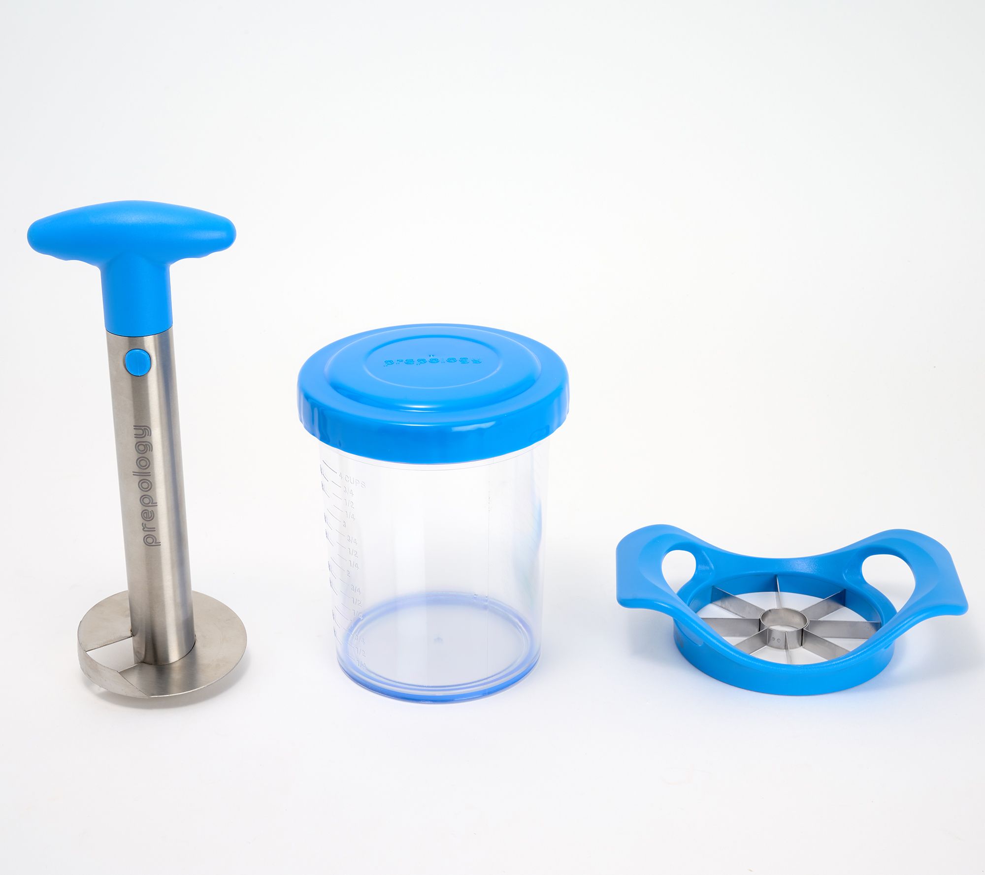 "As Is" Prepology Fruit Corer and Slicer with Storage