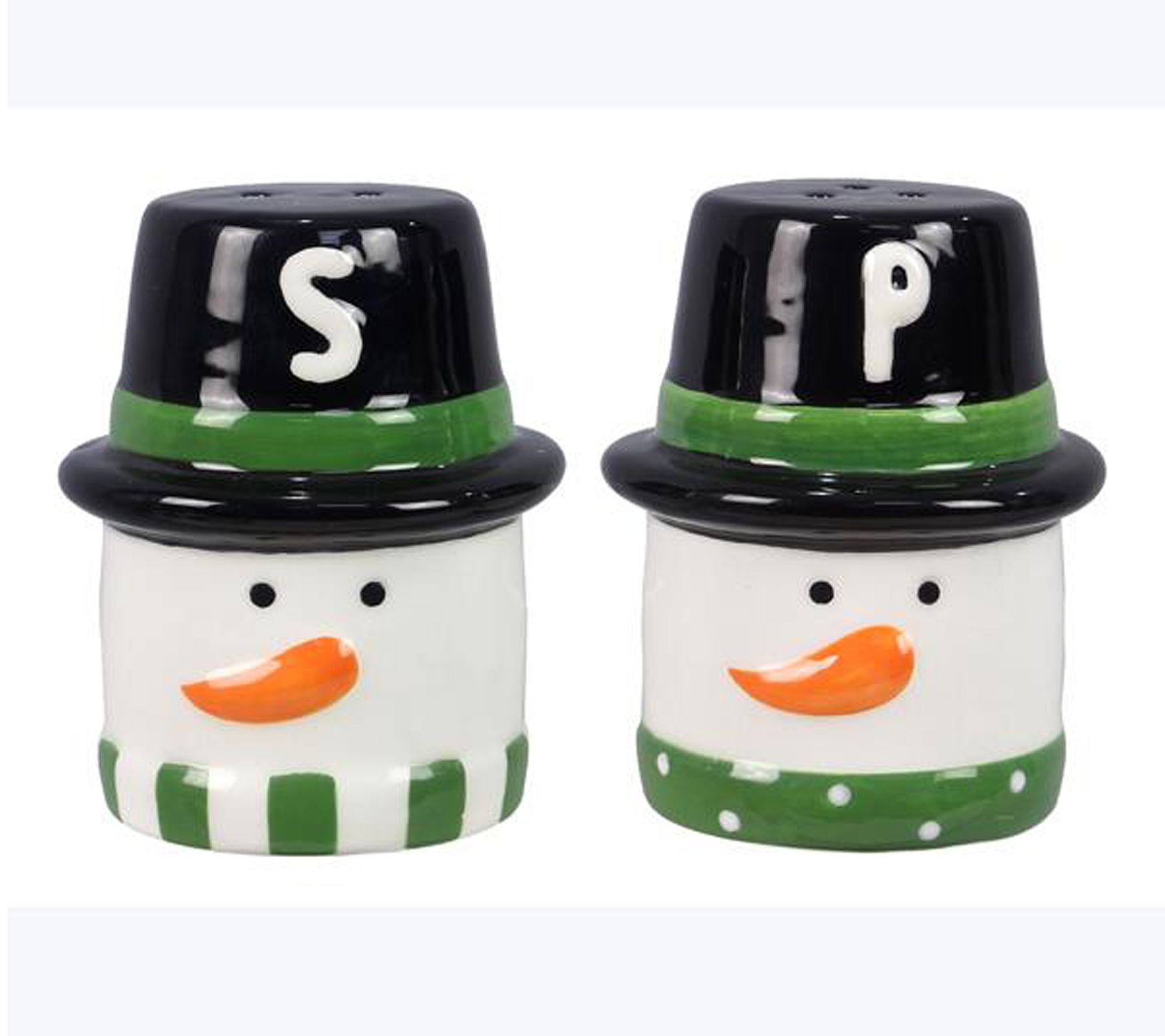 Young's Marshmallow Snowman Salt and Pepper Shakers, 2 pc set