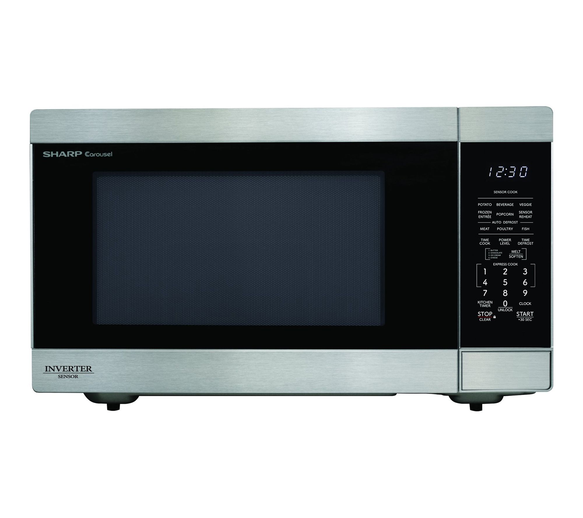 Sharp 2.2 Cu. Ft. Stainless Steel Countertop Microwave Oven