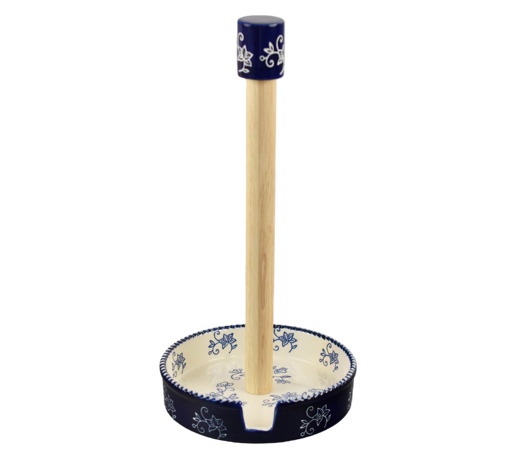 Temp-tations Stoneware Paper Towel Holder