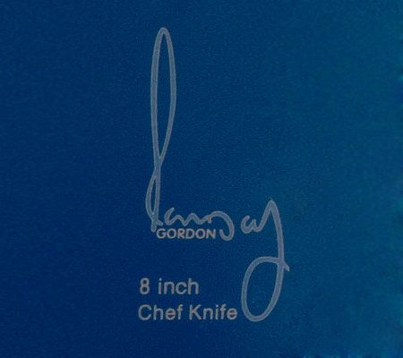 Gordon Ramsay 3 Piece Nonstick 8 Chef's Knife Set 