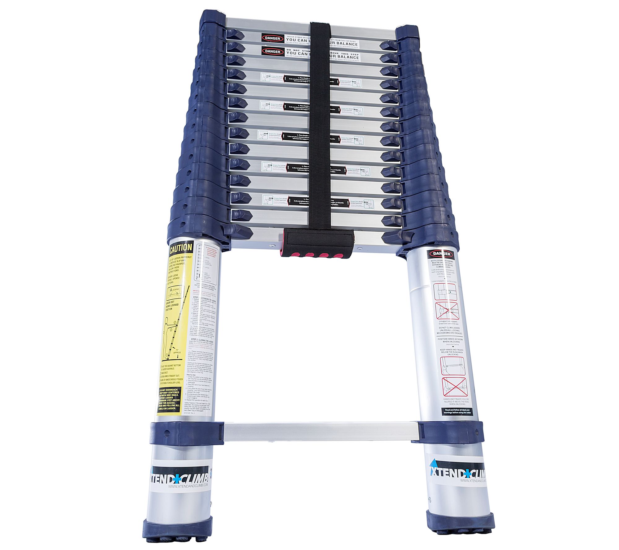 The Xtend+Climb Pro Series 785P 15.5' Telescoping Ladder - QVC.com