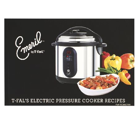 T-fal Electric Pressure Cooker - Silver/Black, 6 qt - Ralphs
