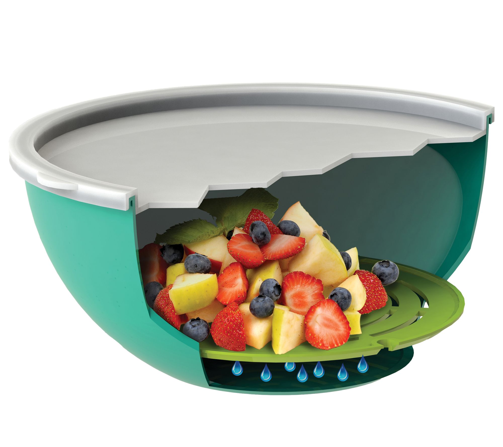 Jokari Perfect Salad Draining Bowl