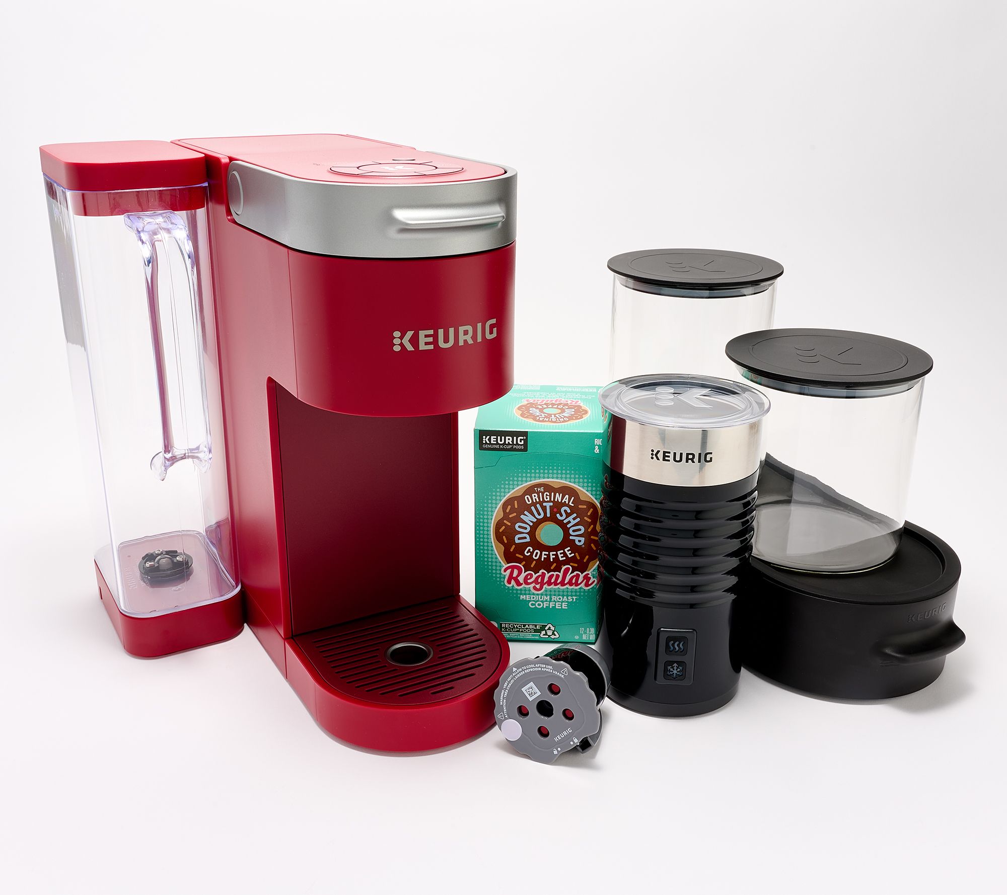 Keurig K-Supreme Coffeehouse Bundle w/K-Cups and Frother