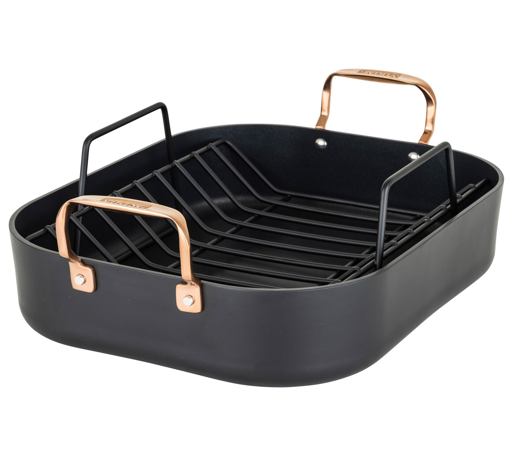 Viking 3-Ply Roasting Pan with Rack & Carving Set