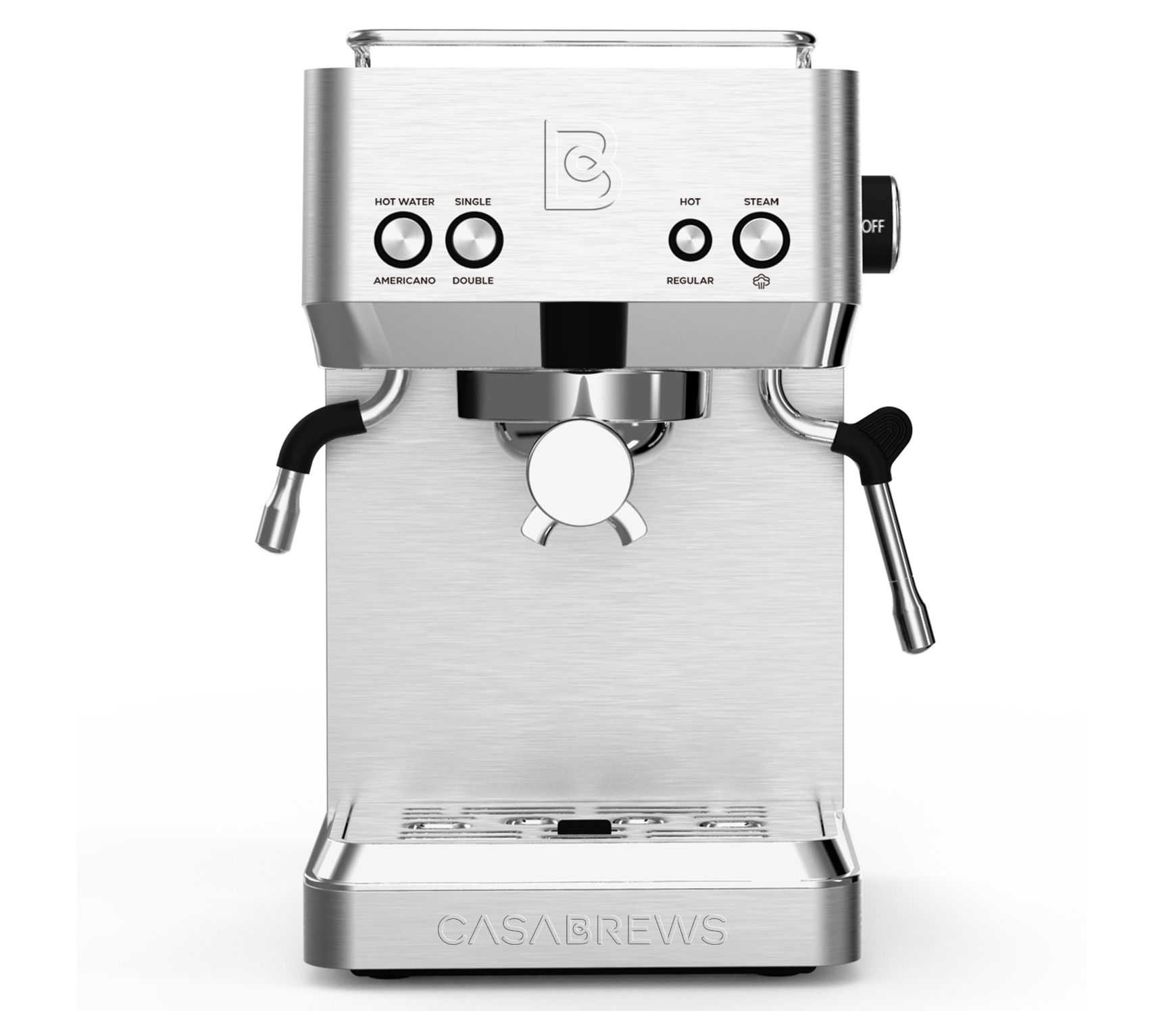 CASABREWS 20-Bar Espresso Machine with Hot Water Function - QVC.com