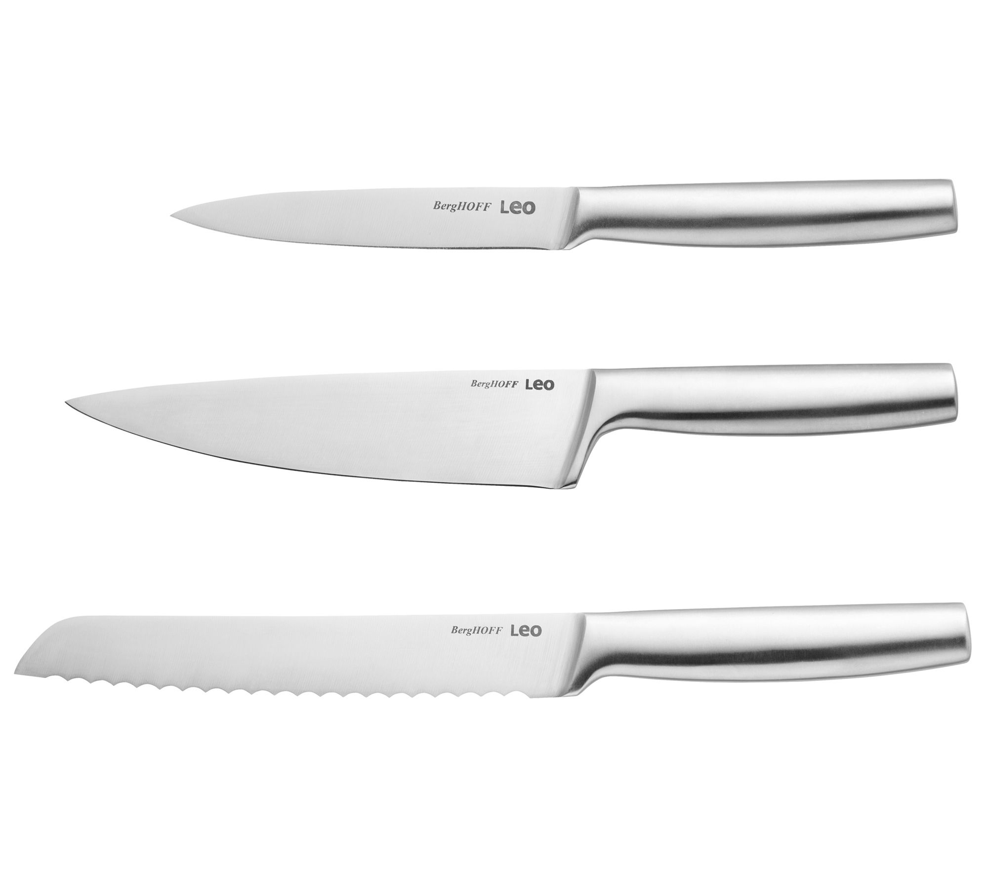 BergHOFF Legacy Stainless Steel 3Pc Classic Knife Set