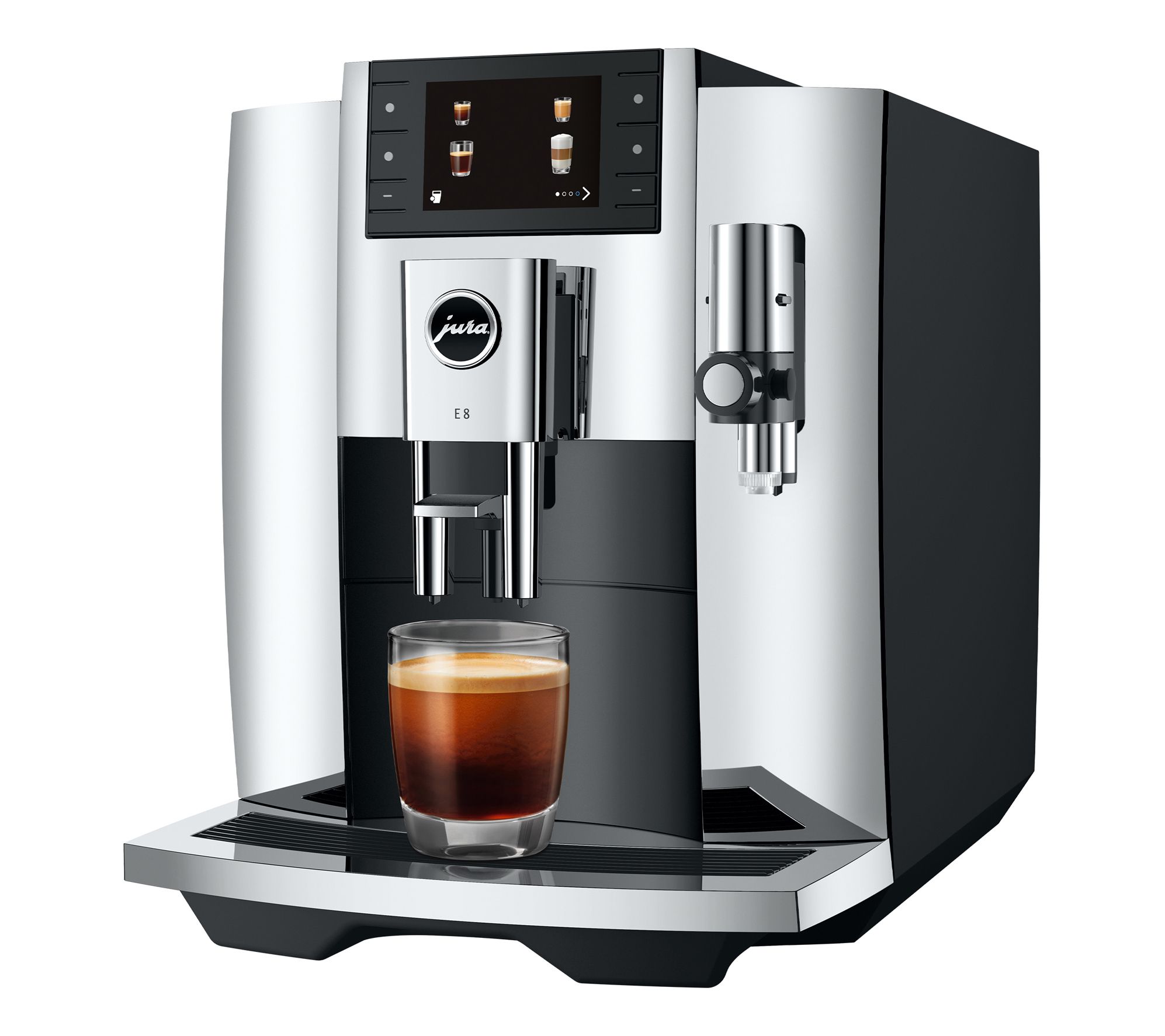 Jura E8 Fully Automatic Coffee and Espresso Mac hine