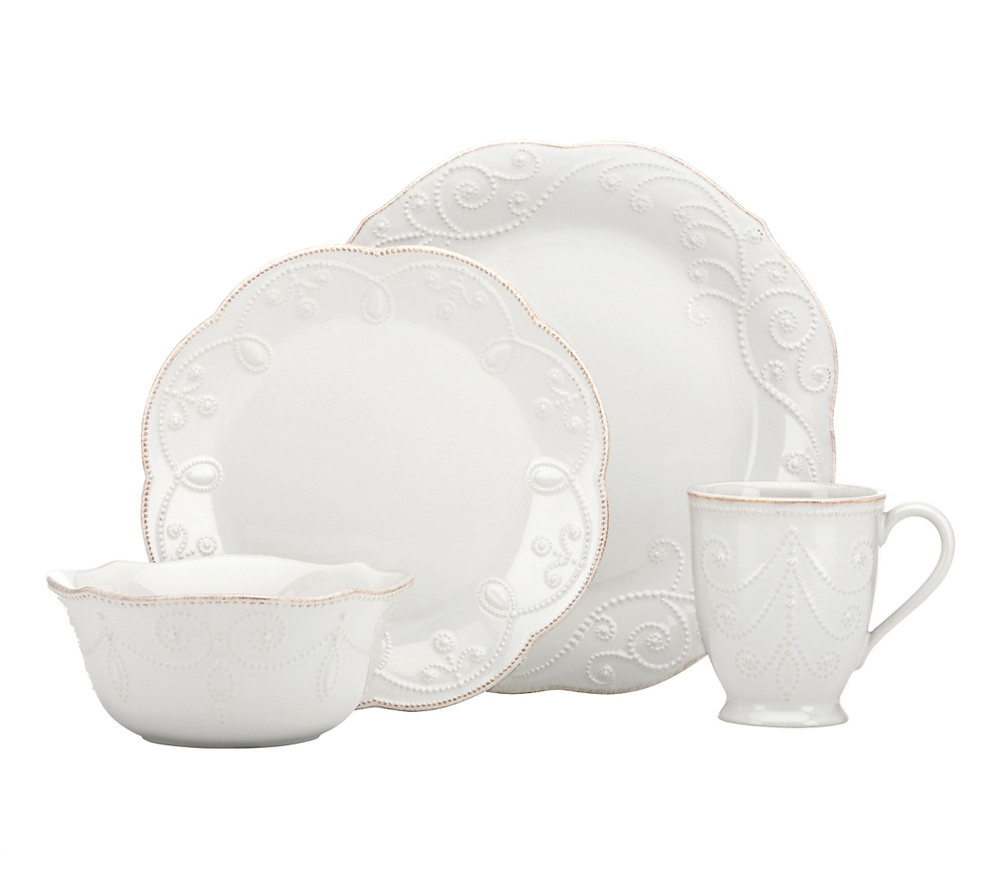 Lenox 4-Piece French Perle  Place Setting