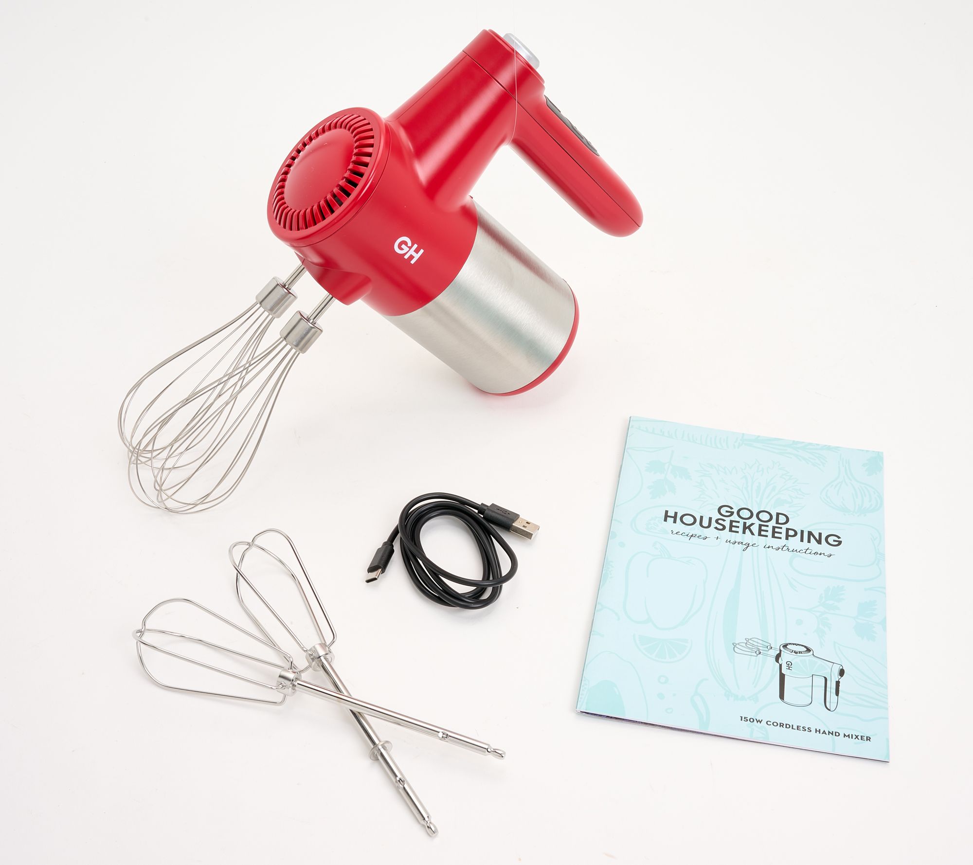 "As Is" Good Housekeeping 7Speed Cordless Hand Mixer