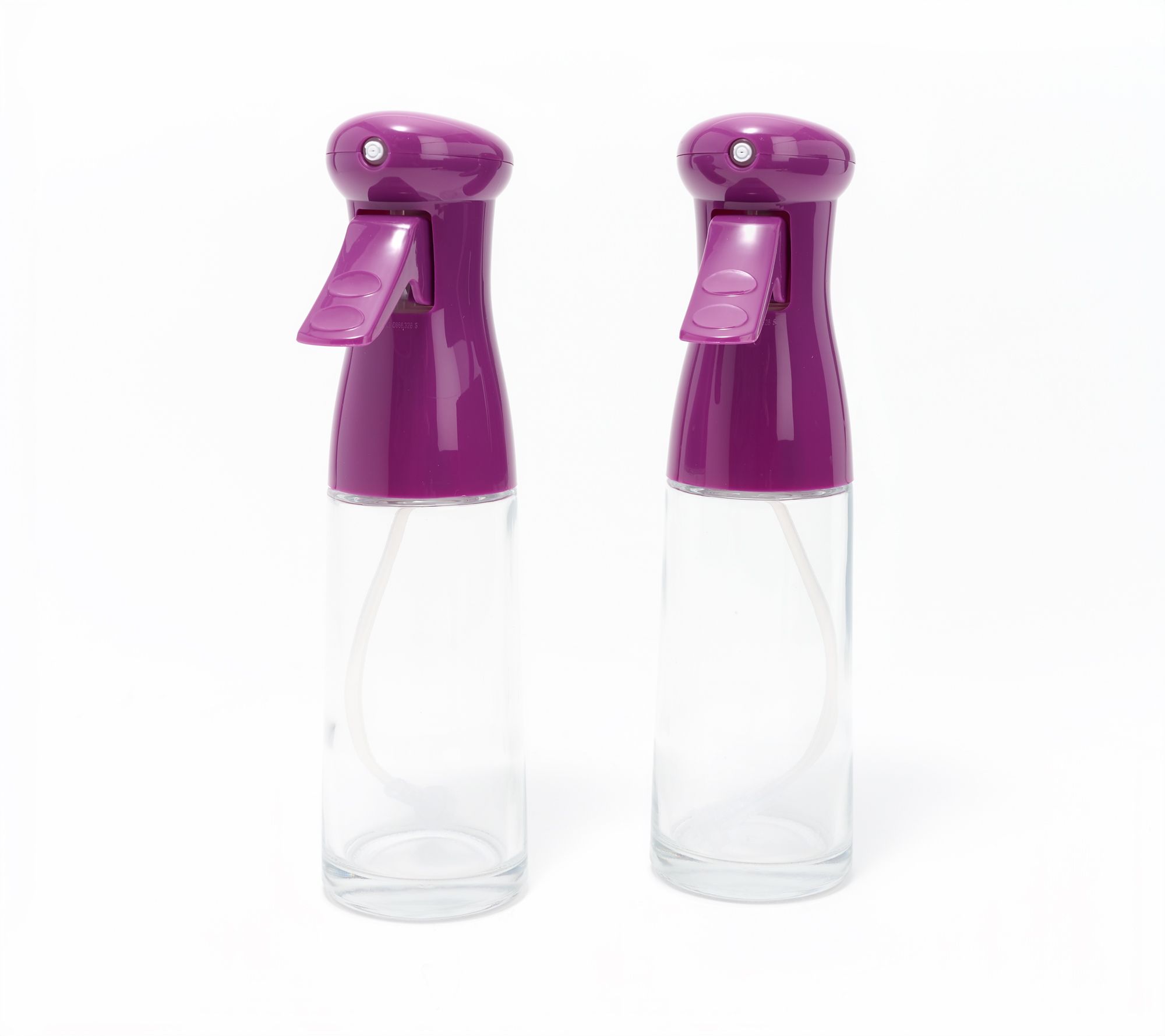 "As Is" Chefologist Set of 2 7-oz Glass Oil Sprayers