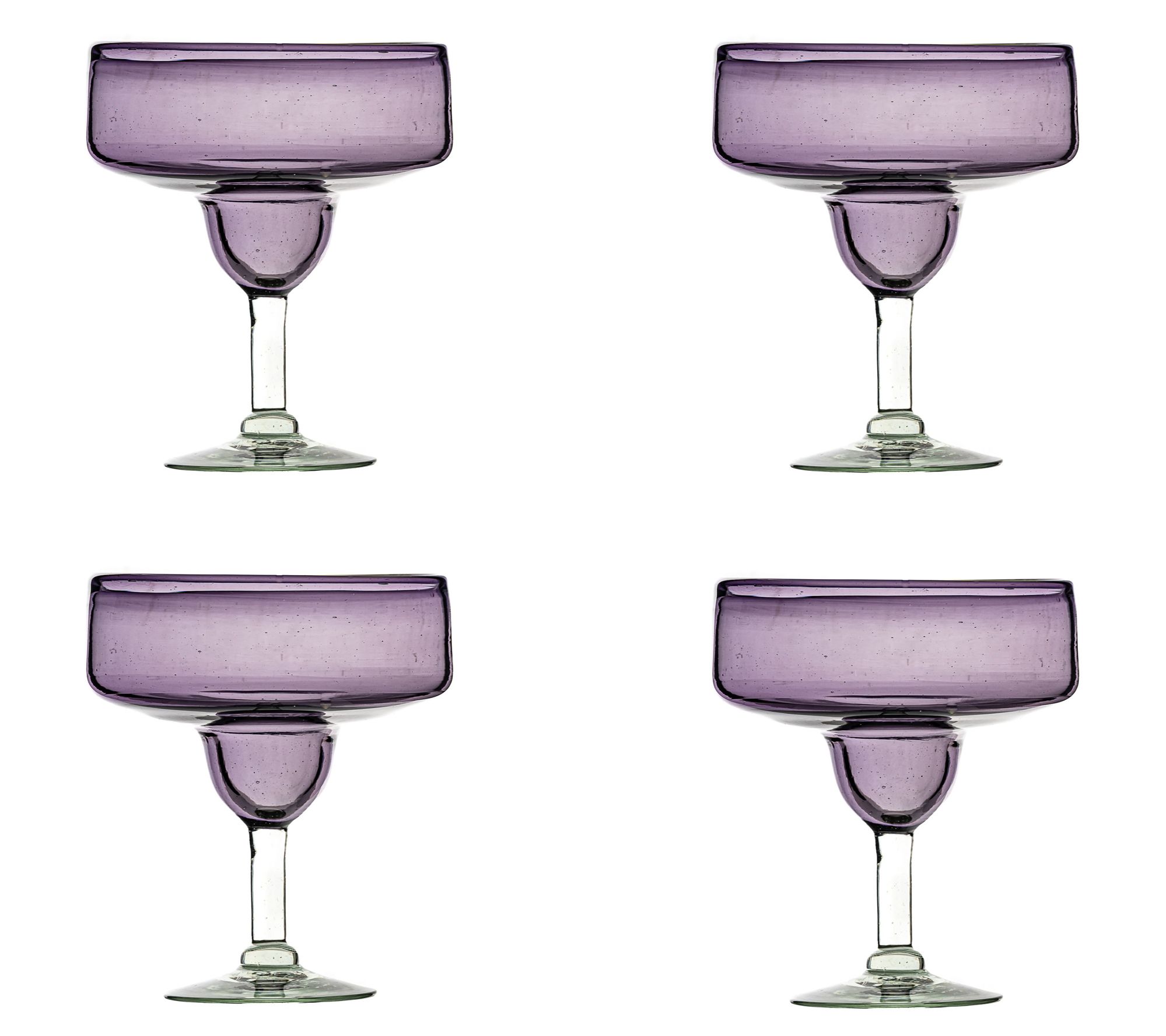 10 Strawberry Street Morado Mexican Glassware,Margarita