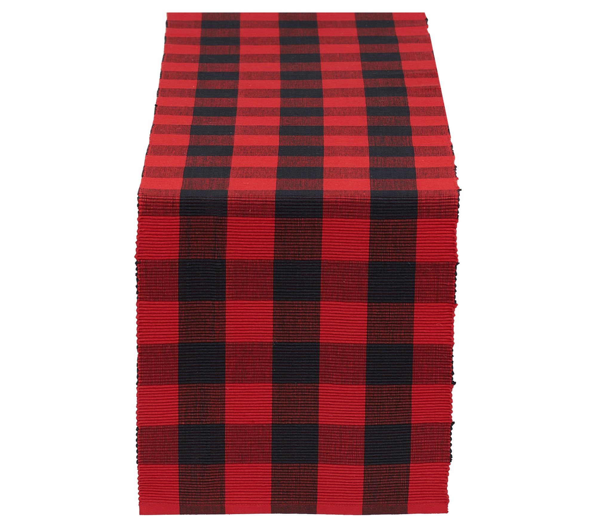 Design Imports Buffalo Check Table Runner