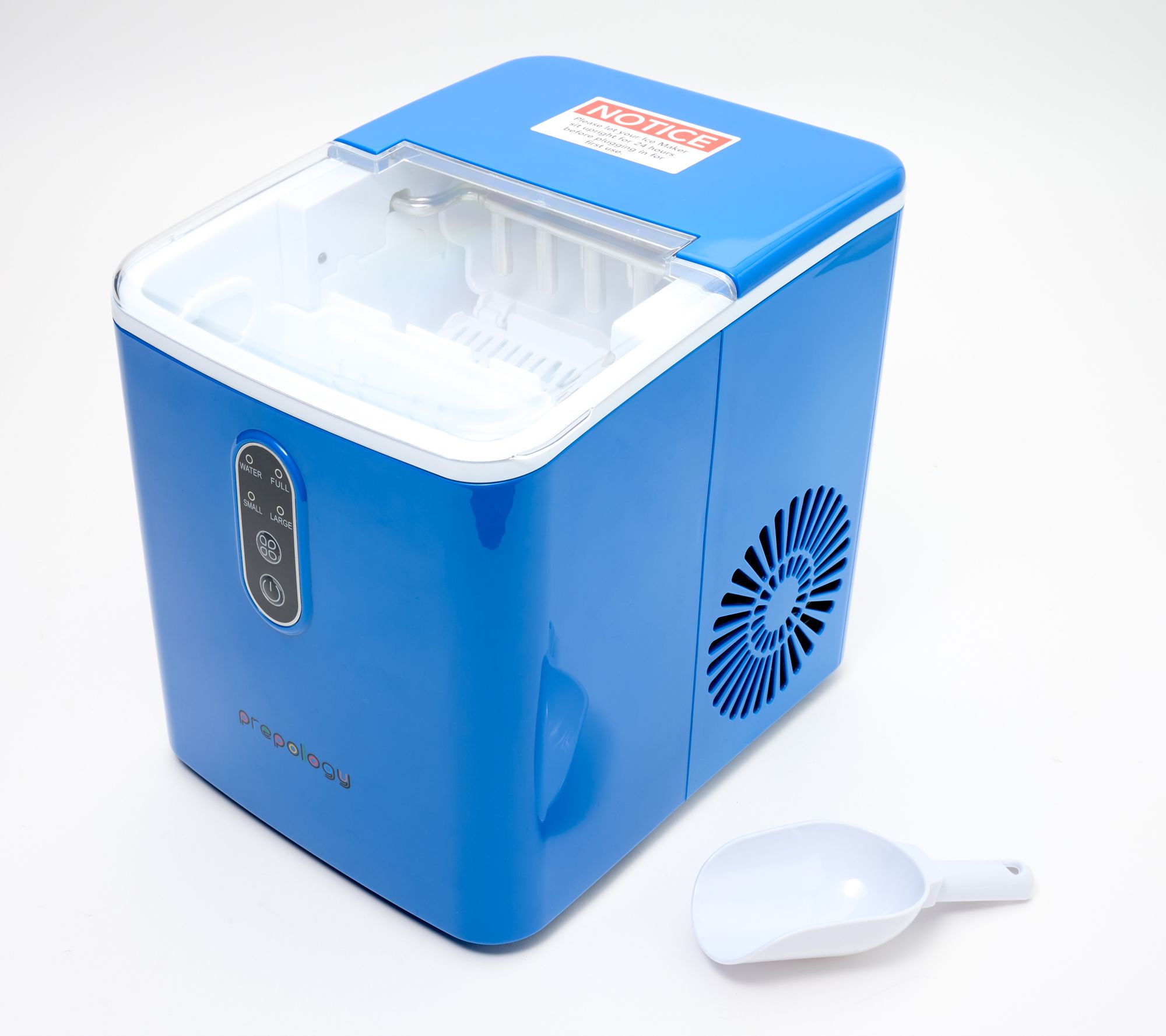 "As Is" Prepology 26-lb Countertop Bullet Ice Maker