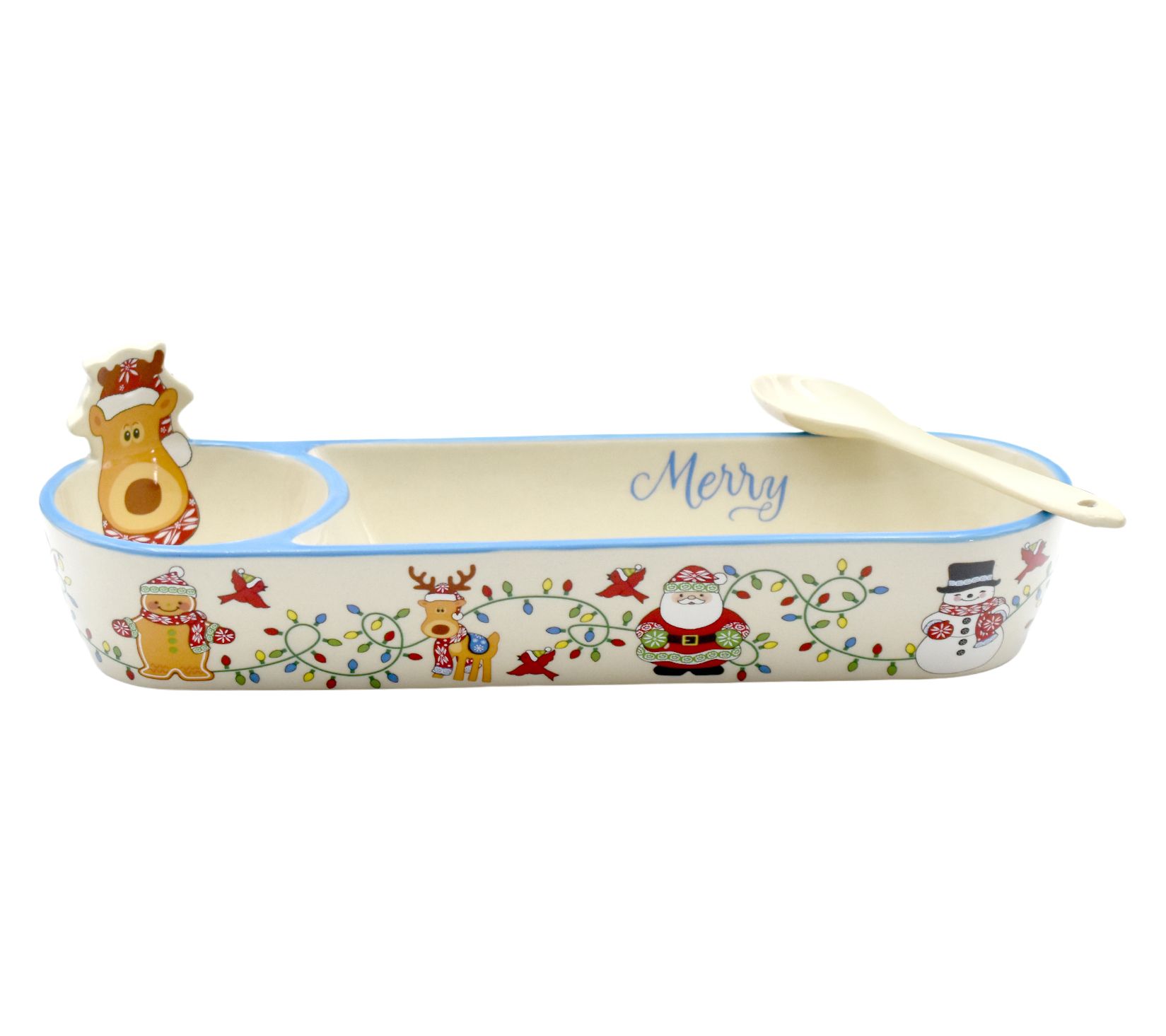 "As Is" Temp-tations Seasonal Character Dip Server w/ Spoon