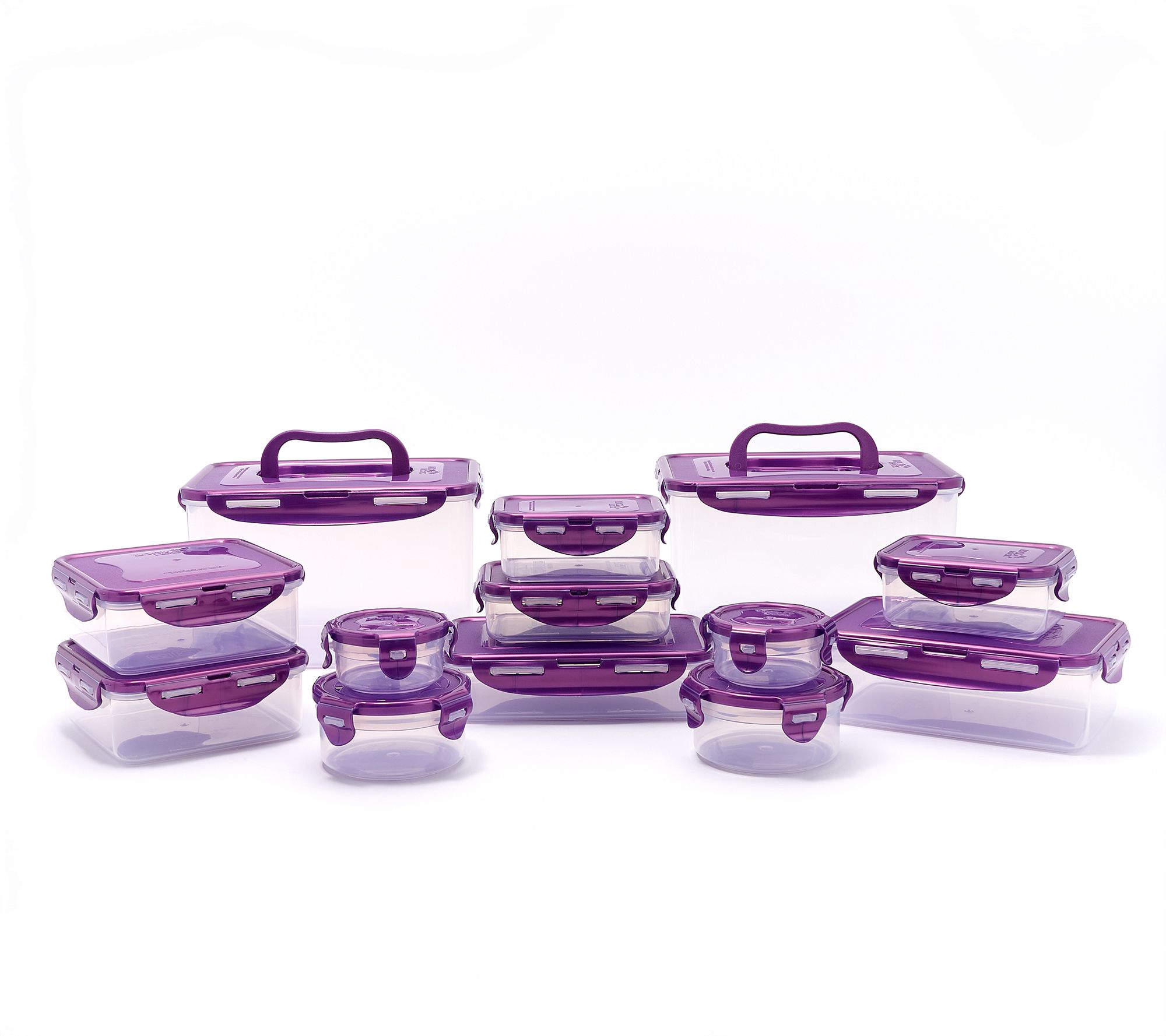  LocknLock 13-Pc Nostalgic Nestable Multi-Shape Set