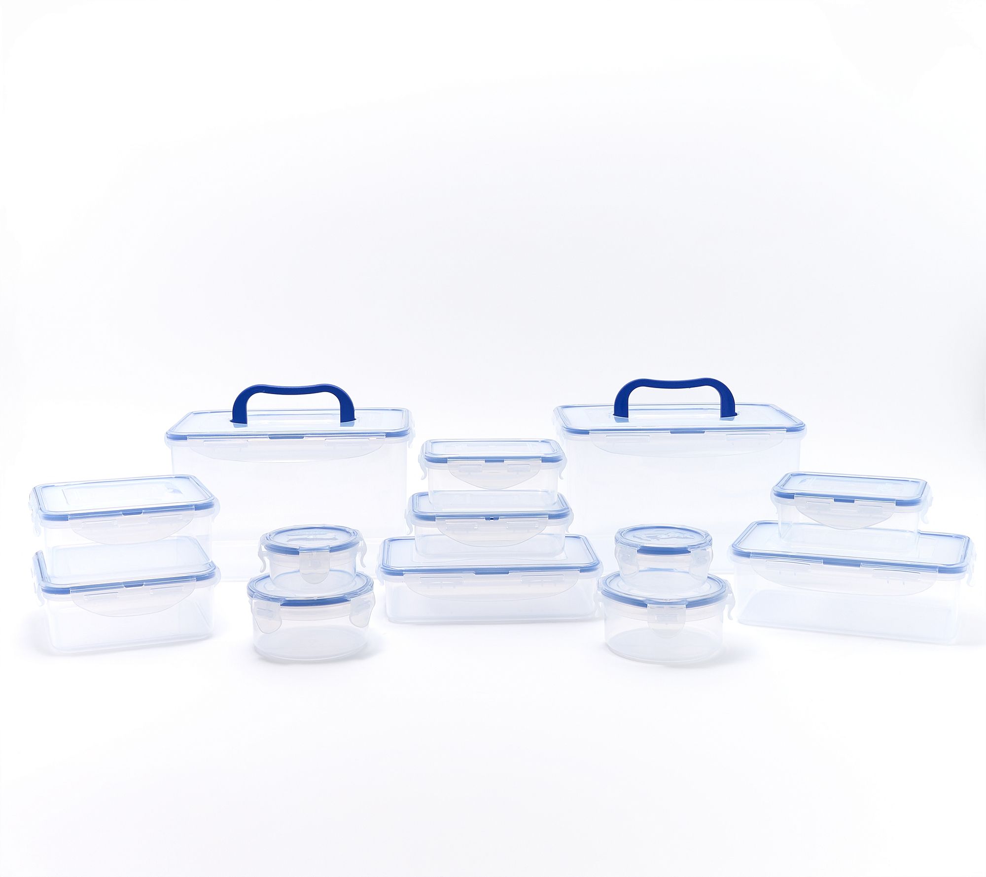 LocknLock 13-pc Nostalgic Nestable Multi-Shape Set