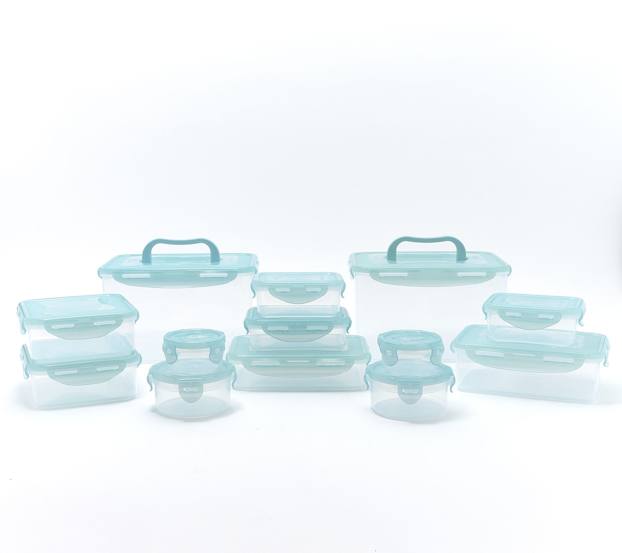 LocknLock 13-Pc Nostalgic Nestable Multi-Shape Set