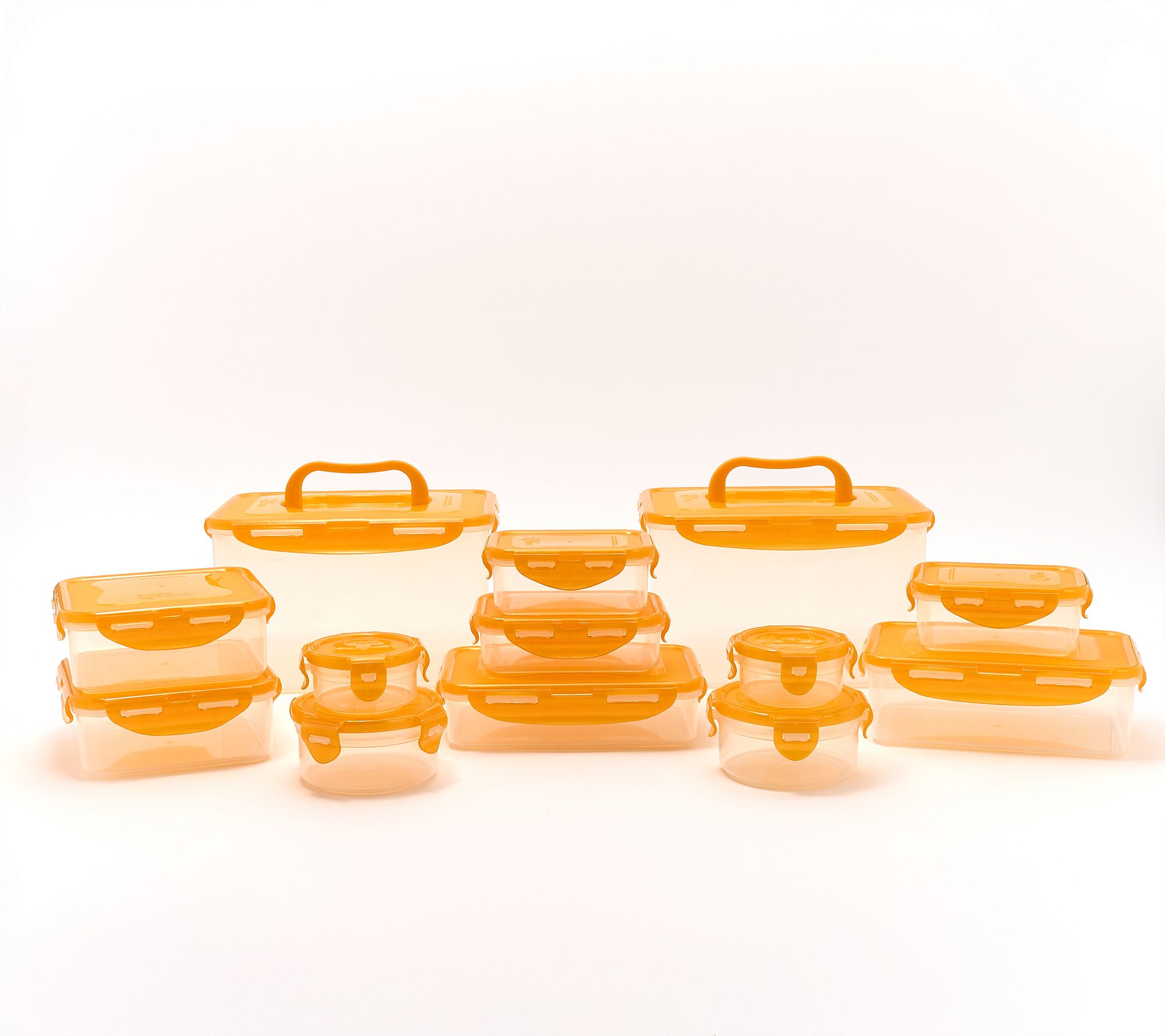 LocknLock 13-Pc Nostalgic Nestable Multi-Shape Set